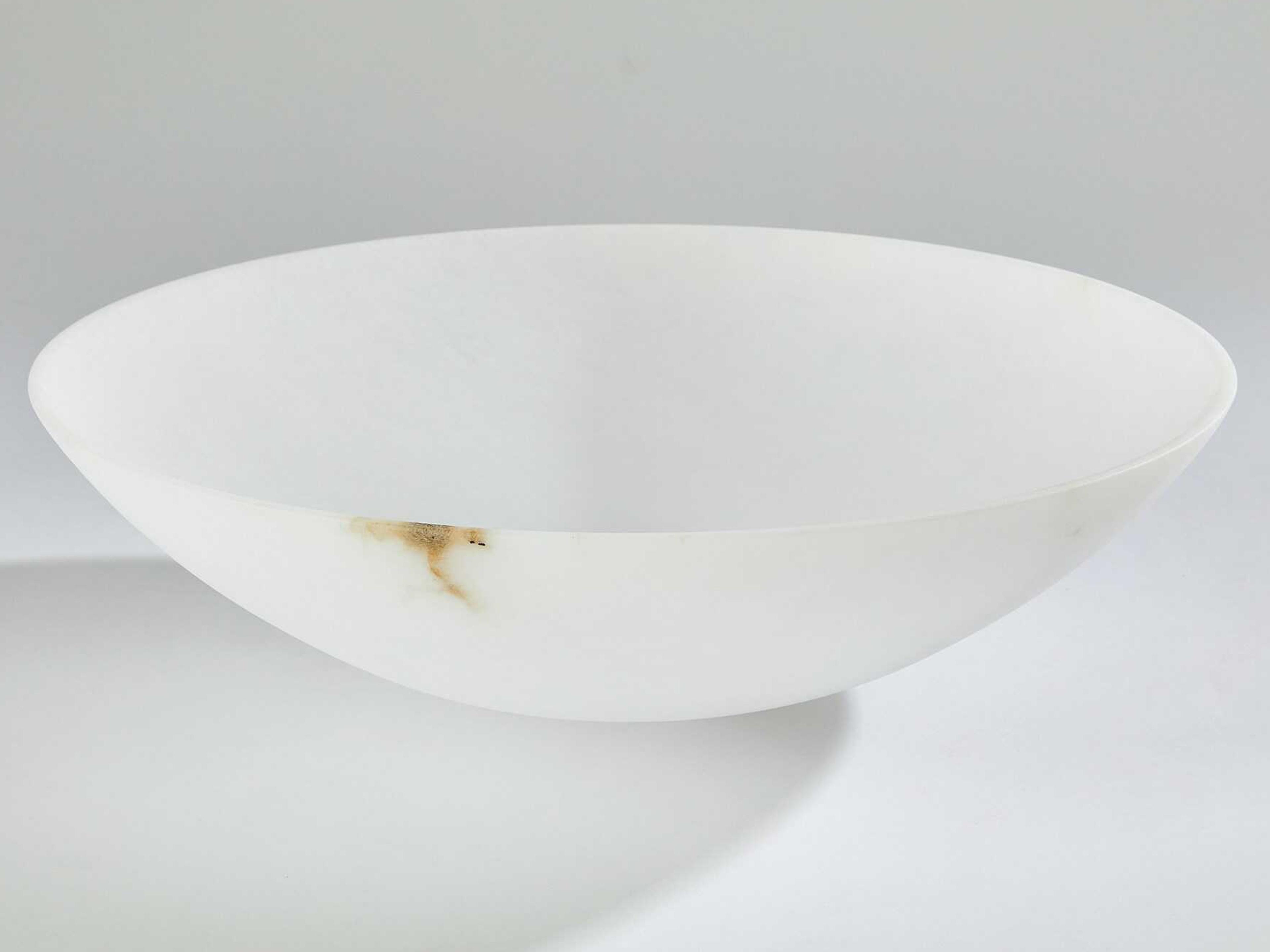 Global Views Alabaster 18" Bowl