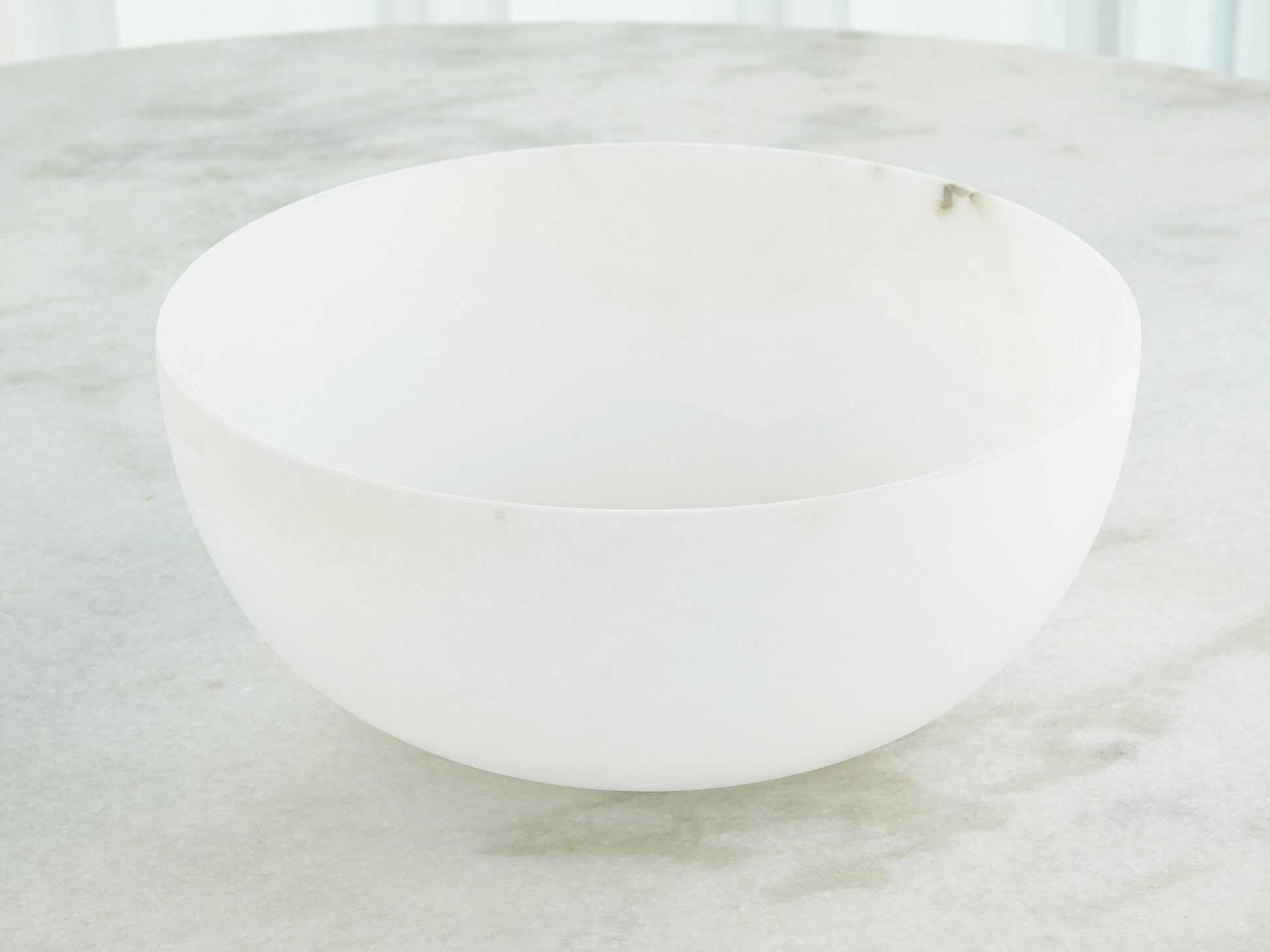 Global Views Giant Alabaster 18" Bowl