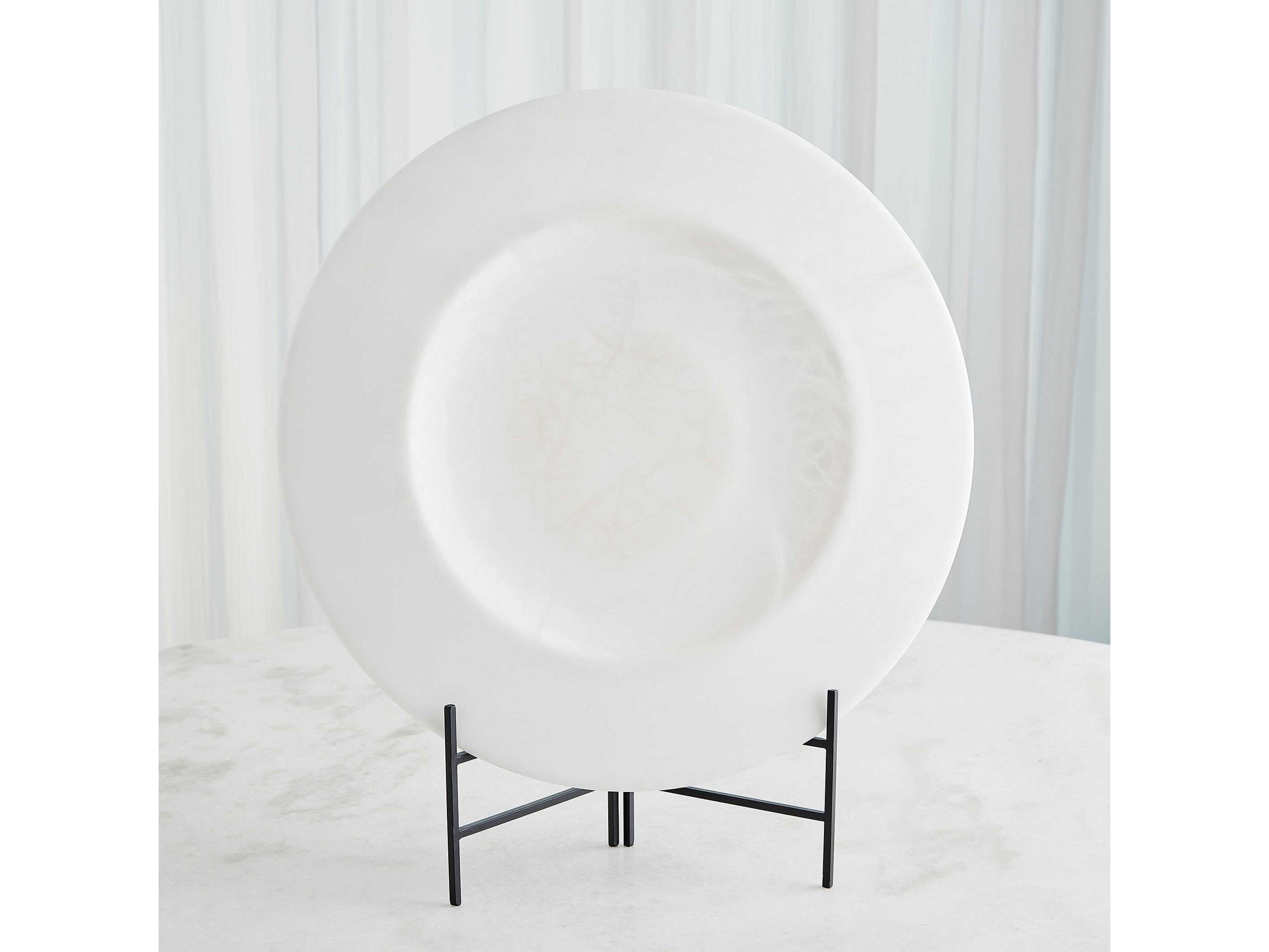 Global Views Alabaster Piatto