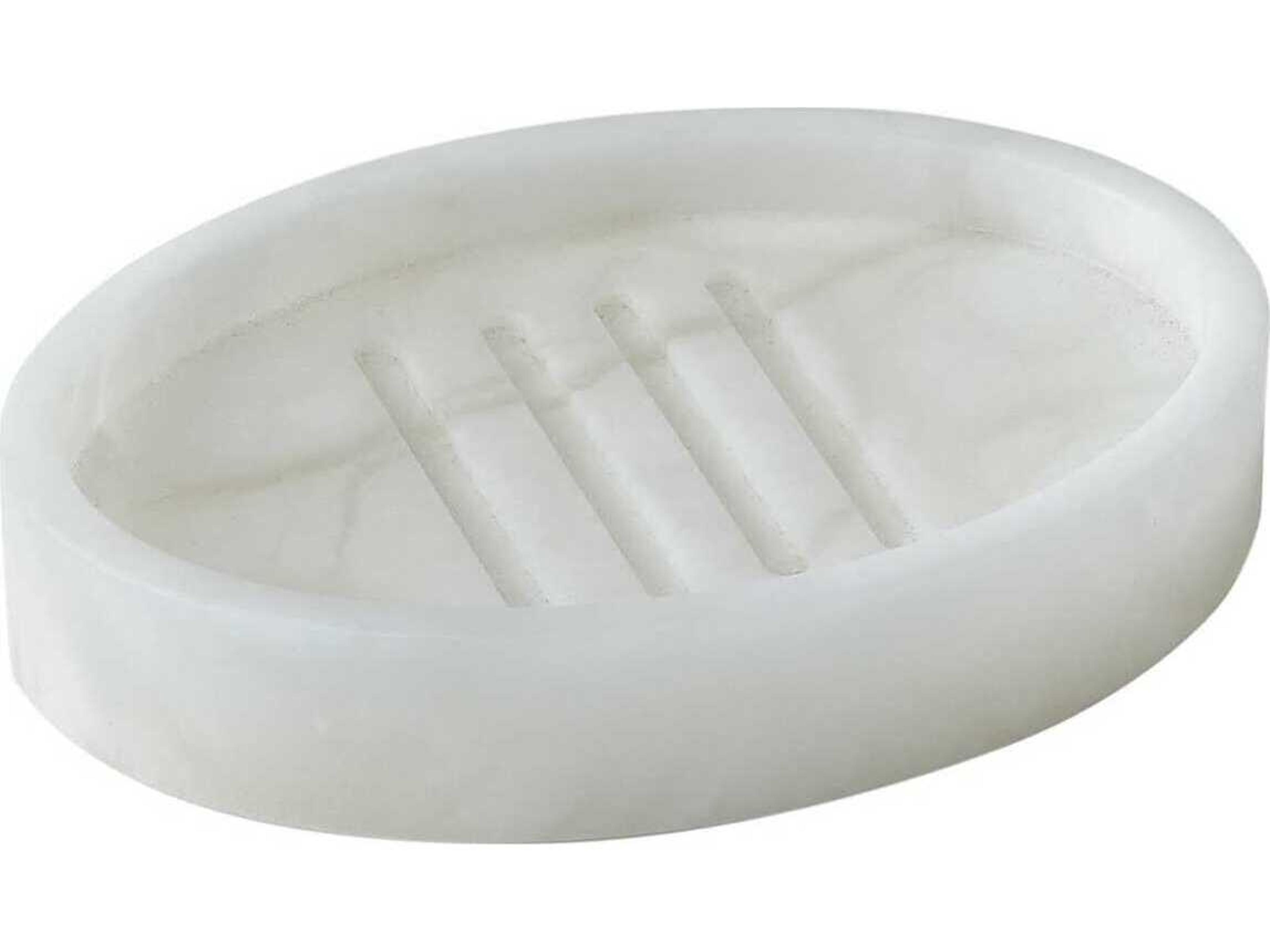 Global Views Alabaster Oval Soap Dish