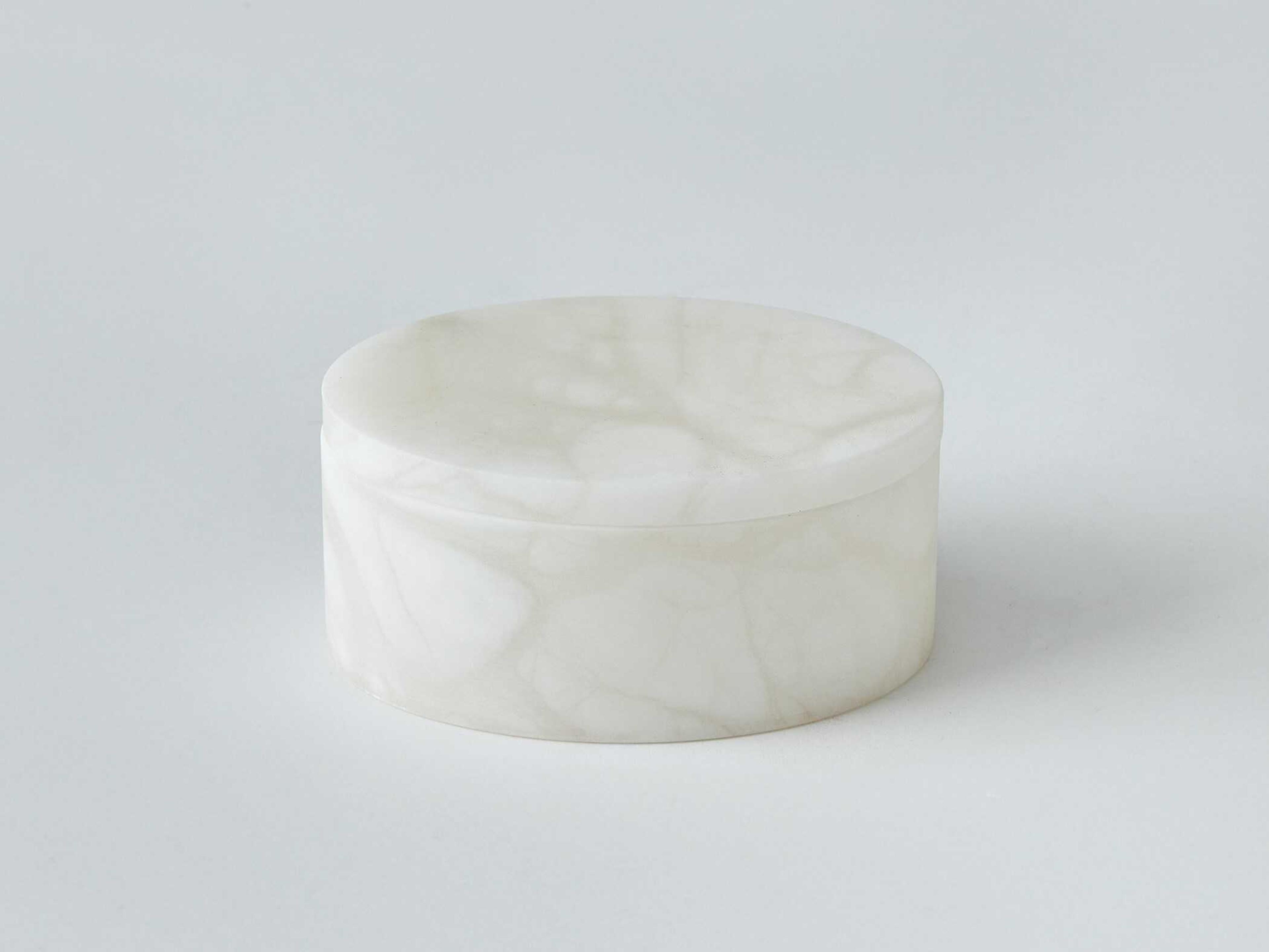 Global Views Alabaster Oval Box