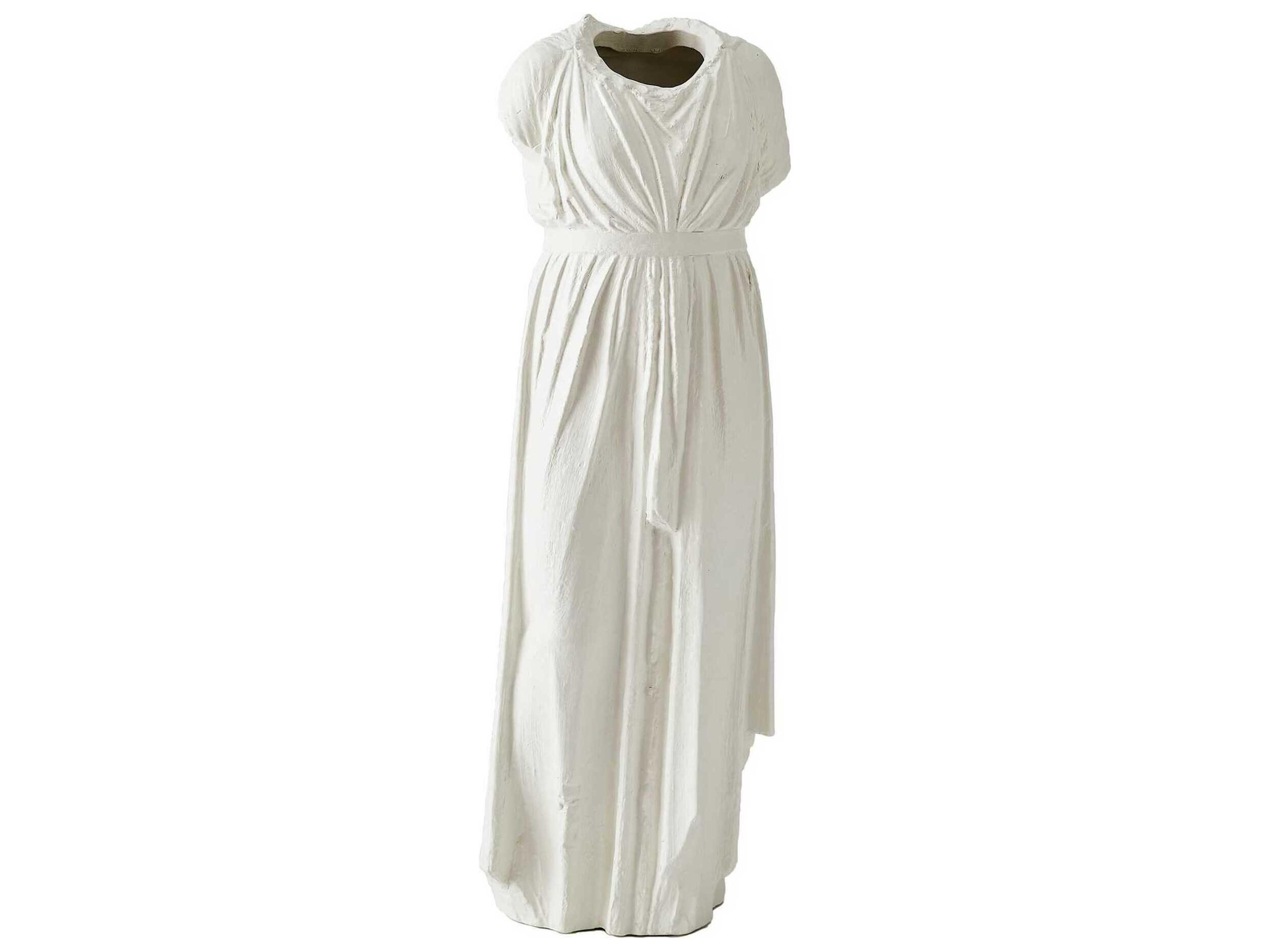 Global Views Greco Matte White Vase