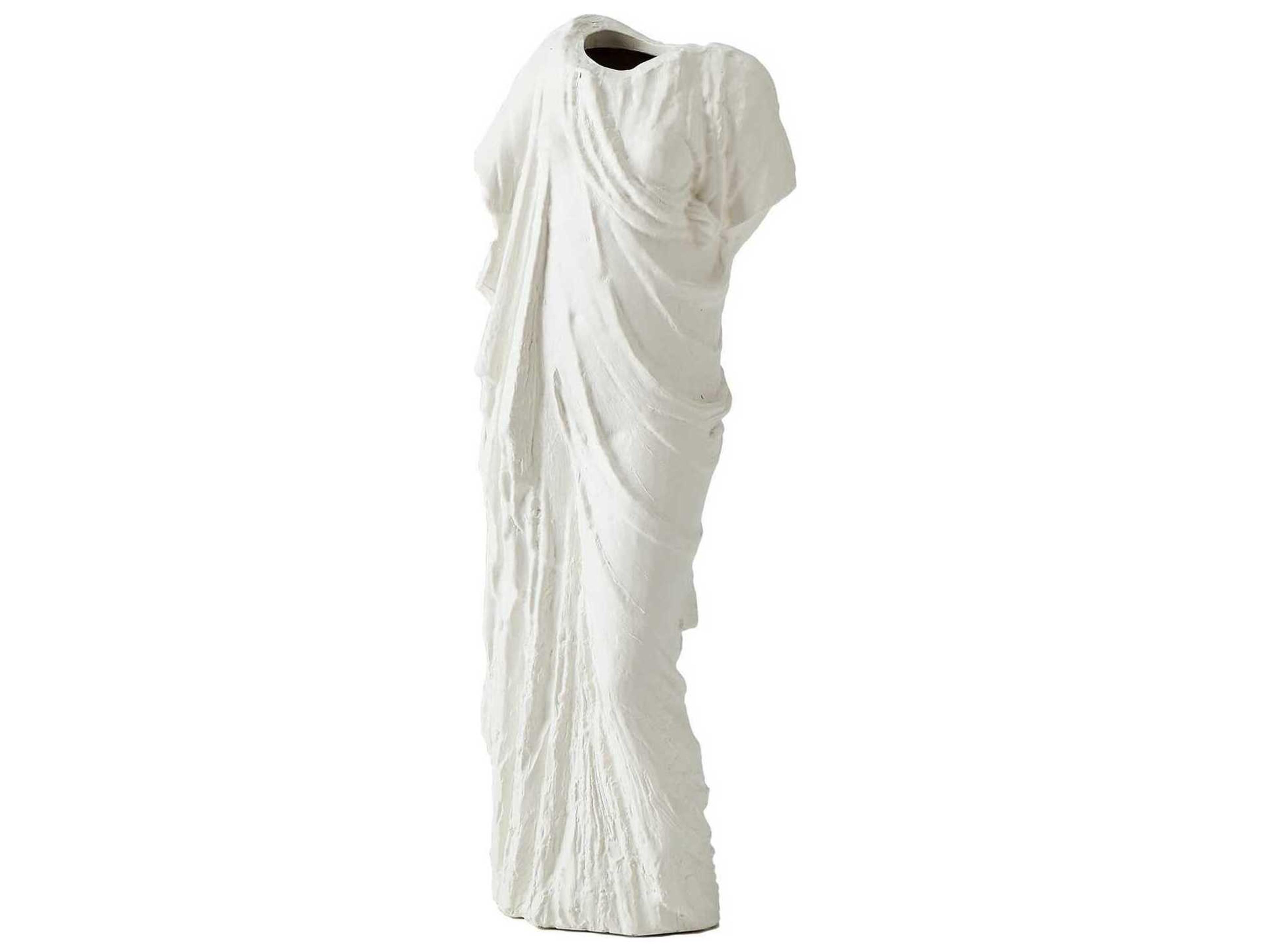 Greco Matte White Vase