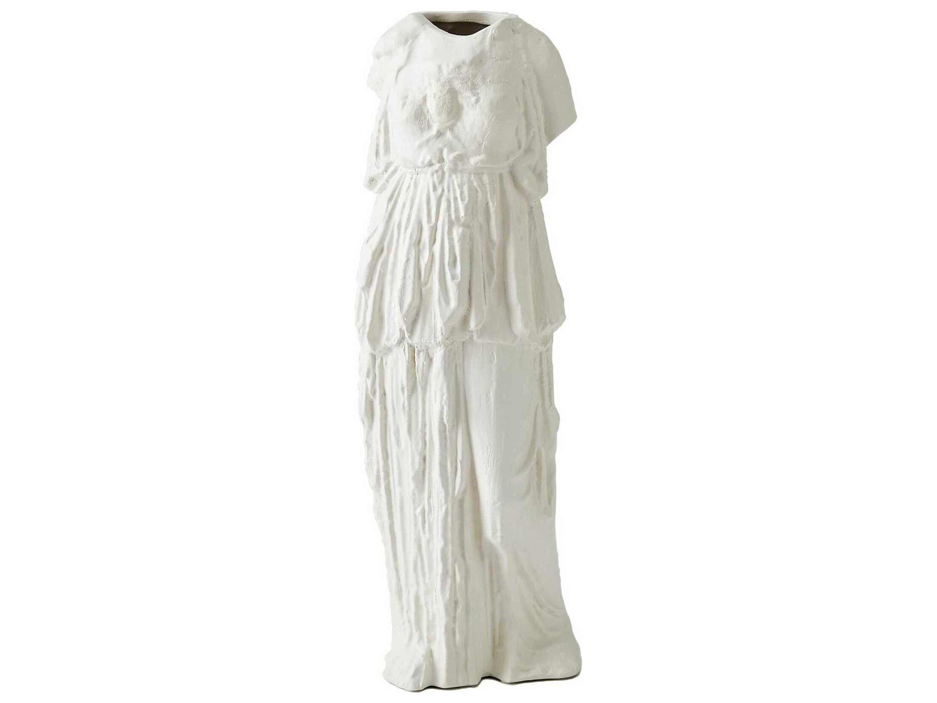 Greco Matte White Vase