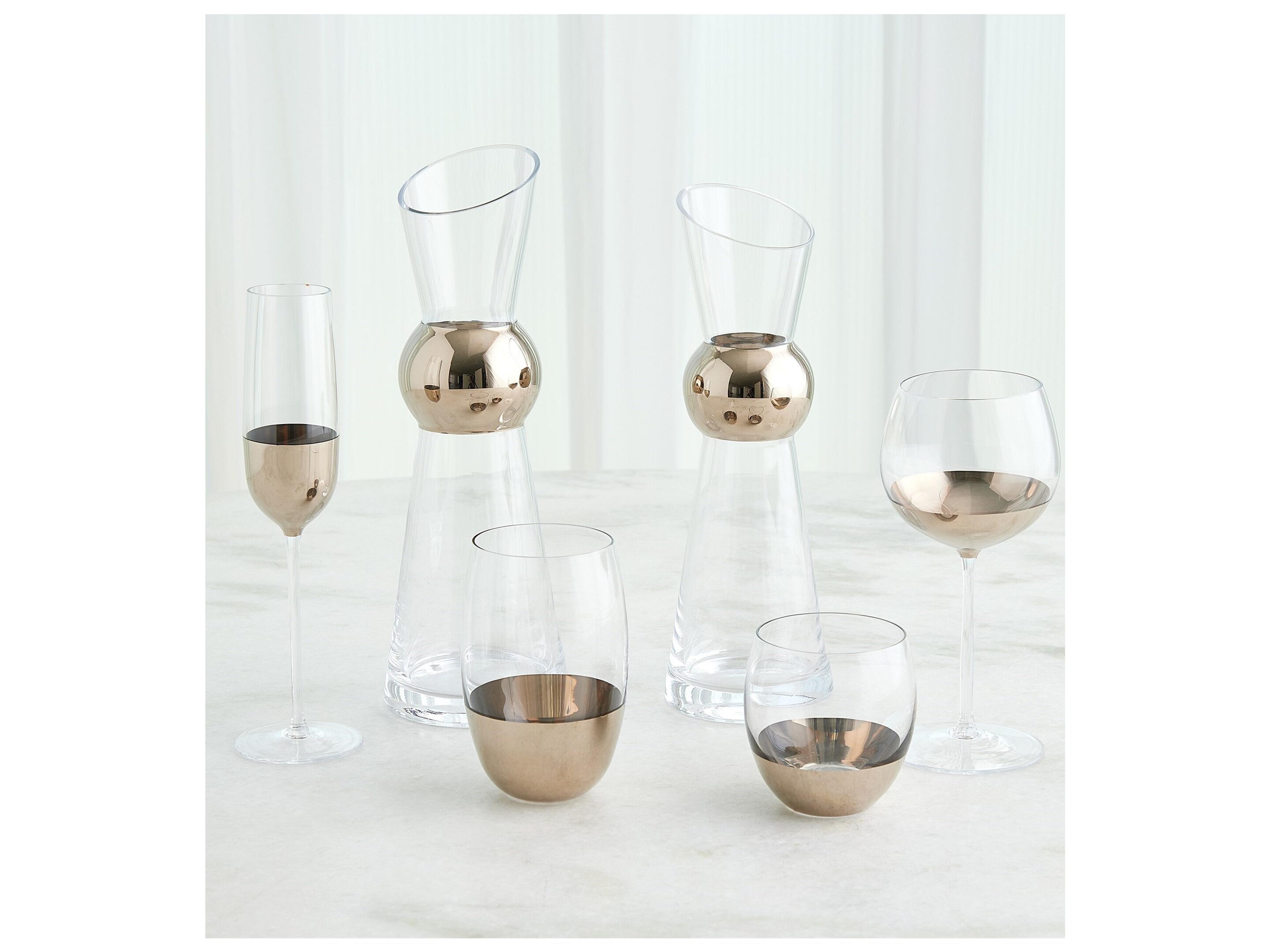 Global Views Metallic Orb Decorative Accent