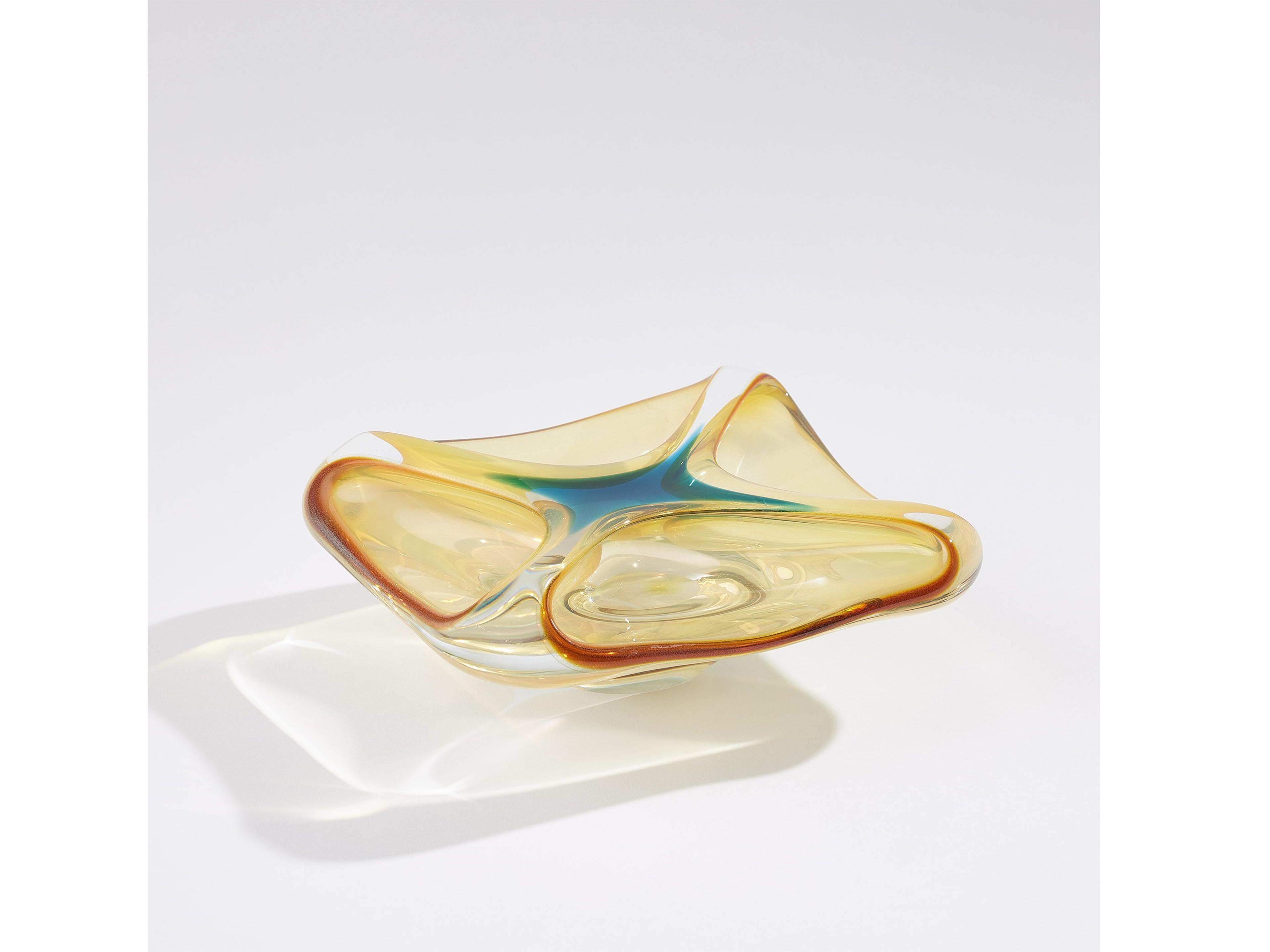 Global Views Quattro Blue Vessel