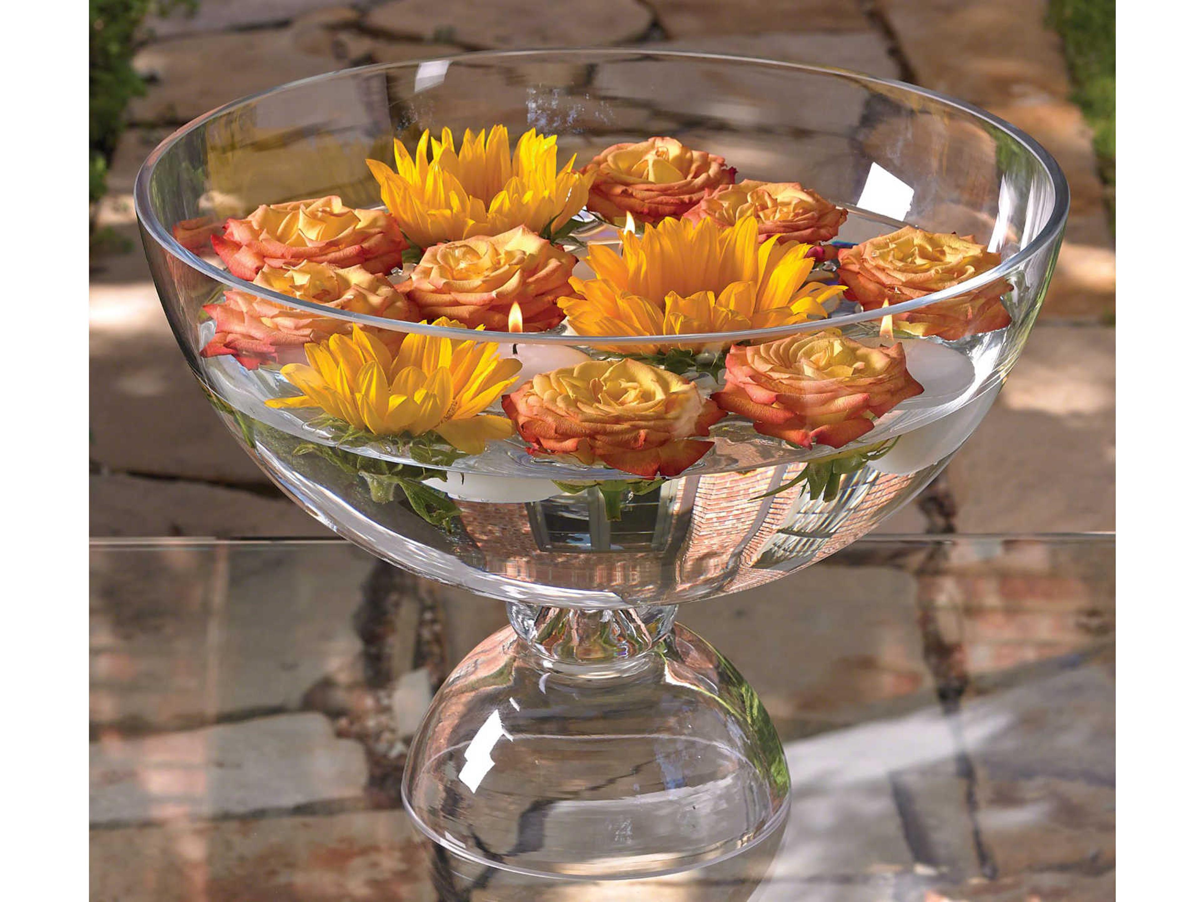 Global Views Grande Footed Decorative Bowl