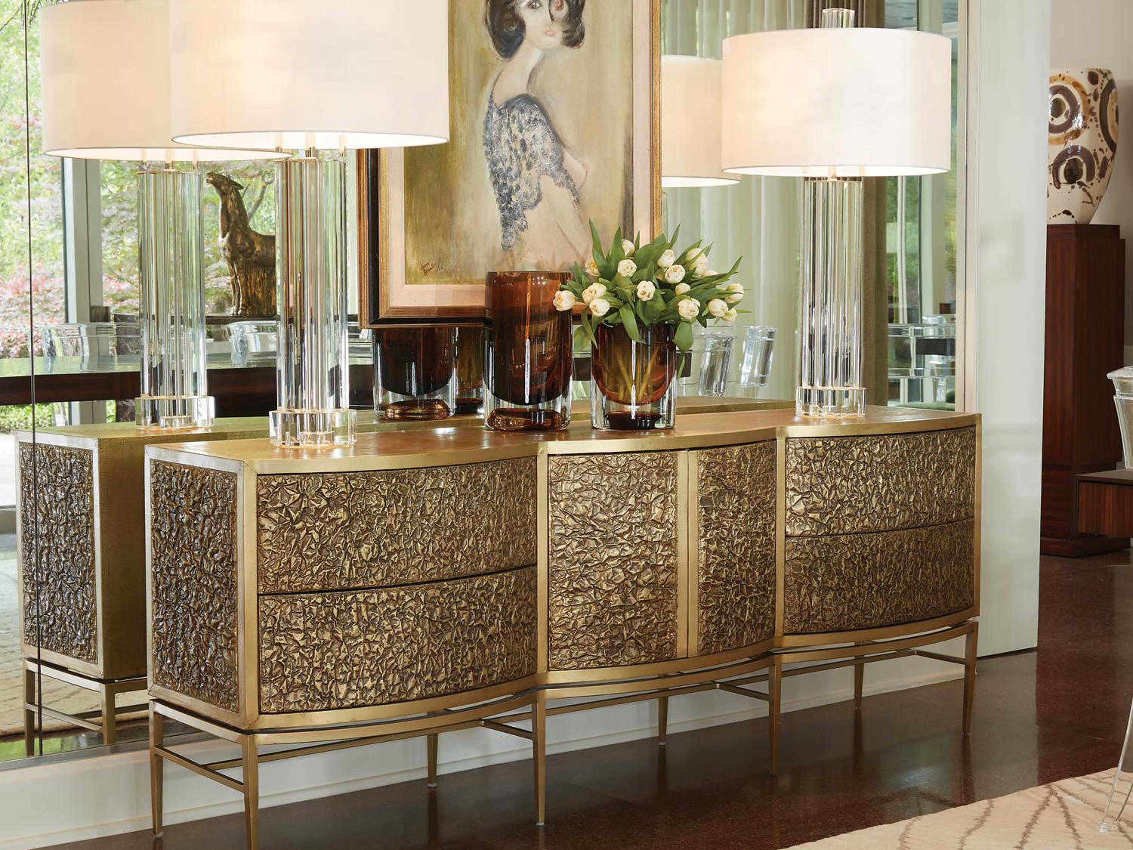 Global Views Amber Tobacco Large Vase