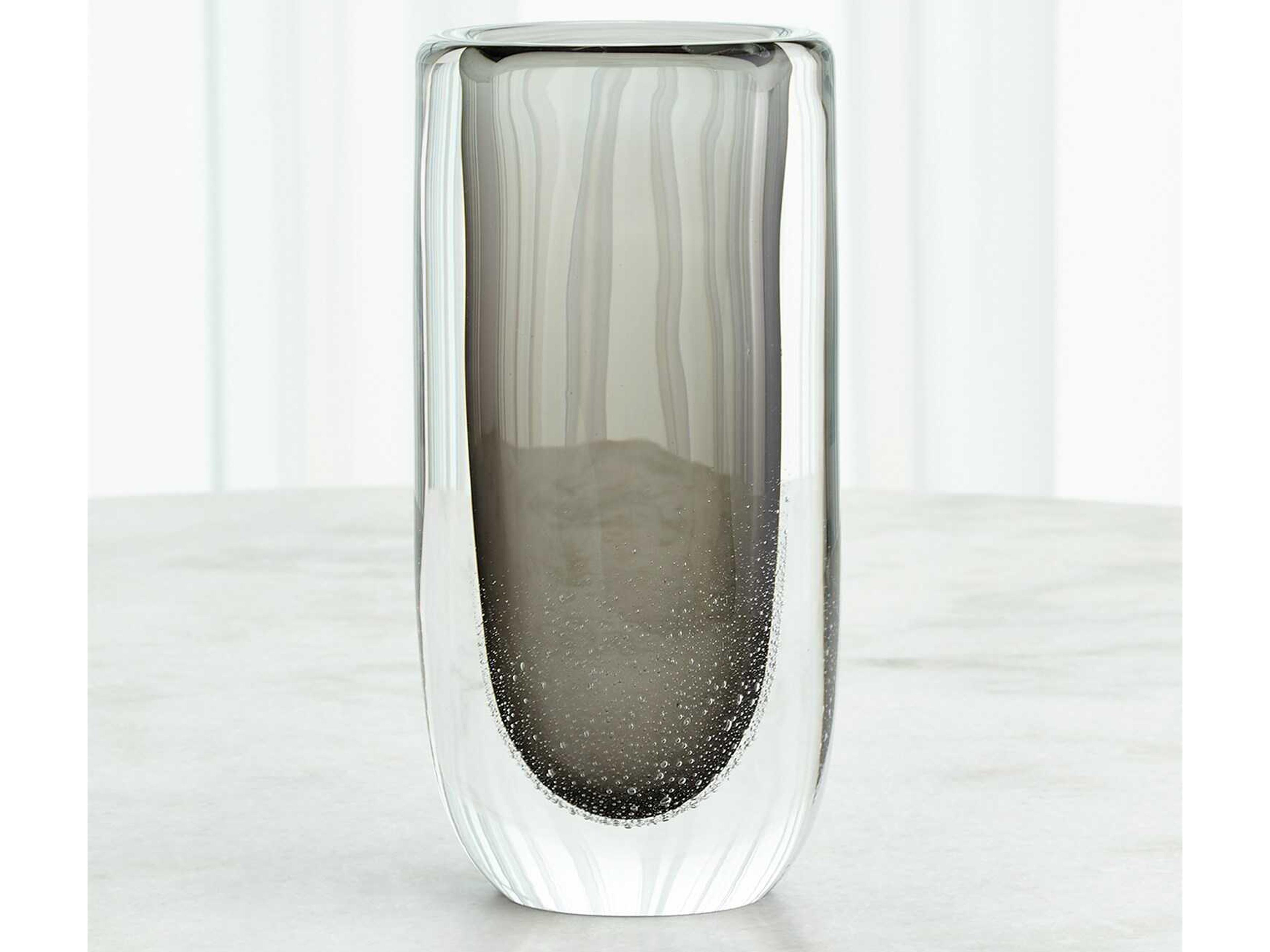 Grey Micro Bubble Vase