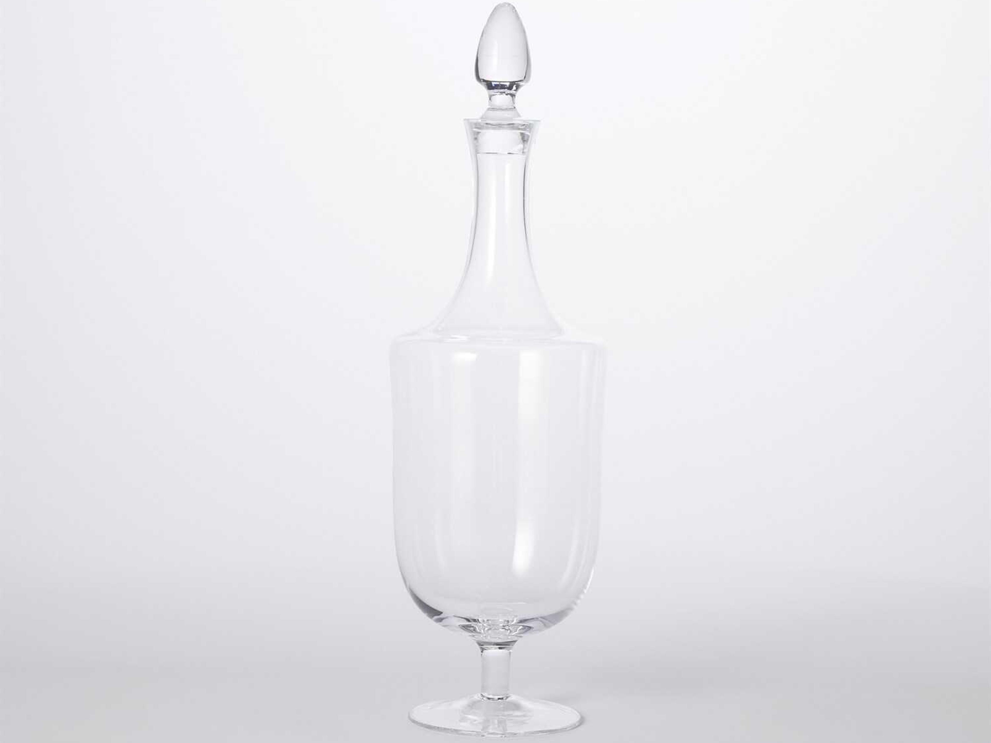Global Views Classic Footed Clear 6" Decanter