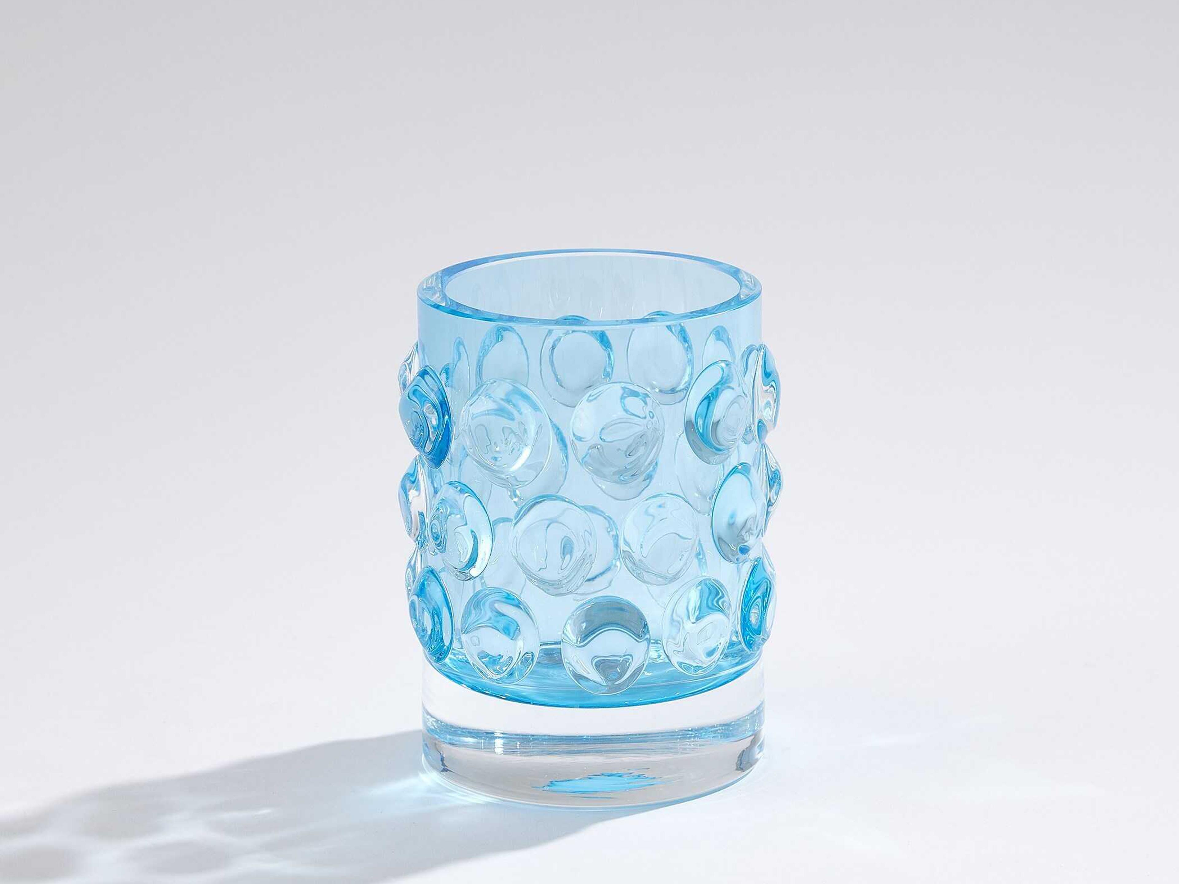 Global Views Thousand Eye Blue Vase