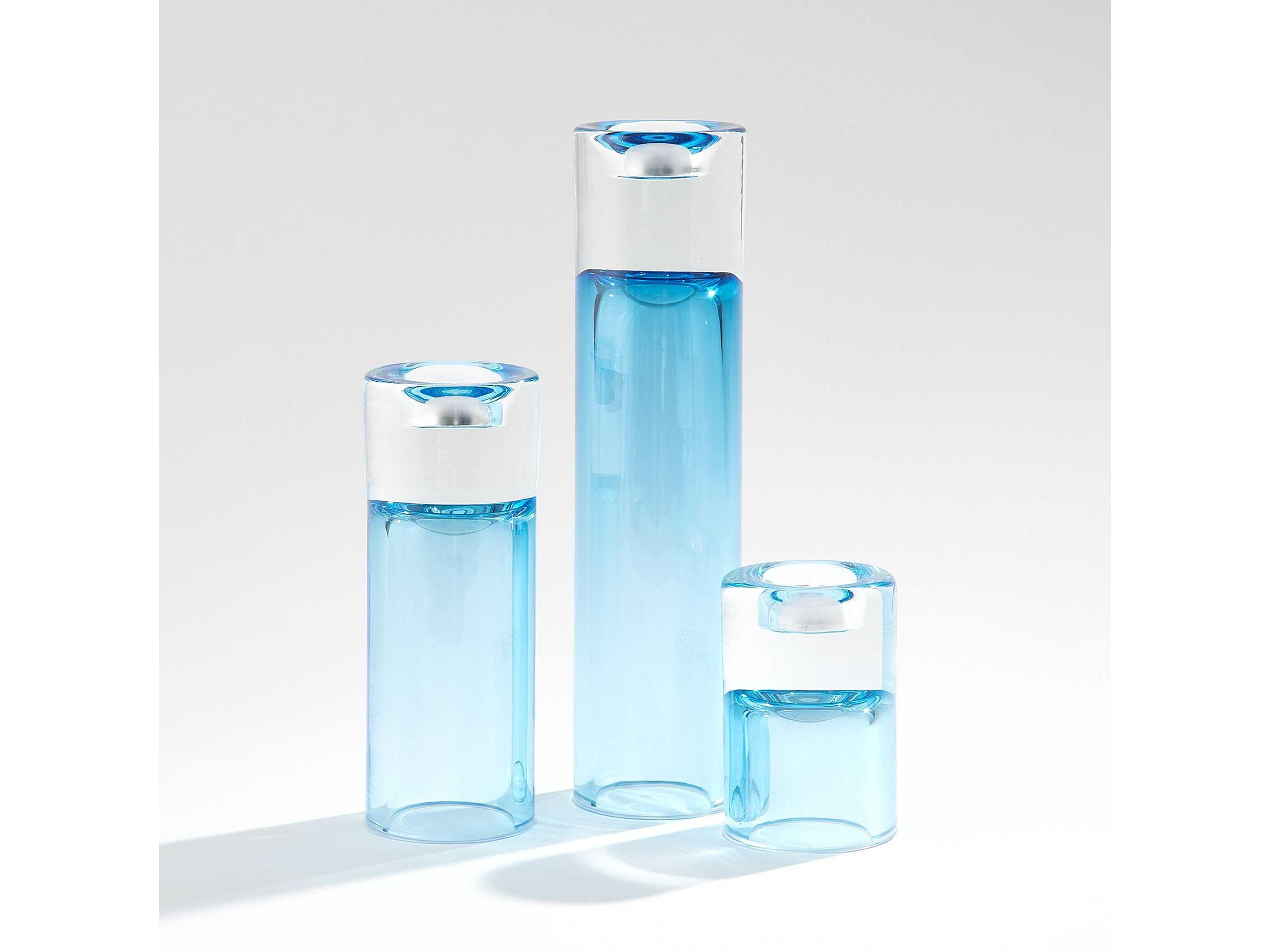 Global Views Radiant Blue T-Lite Holder/Vase
