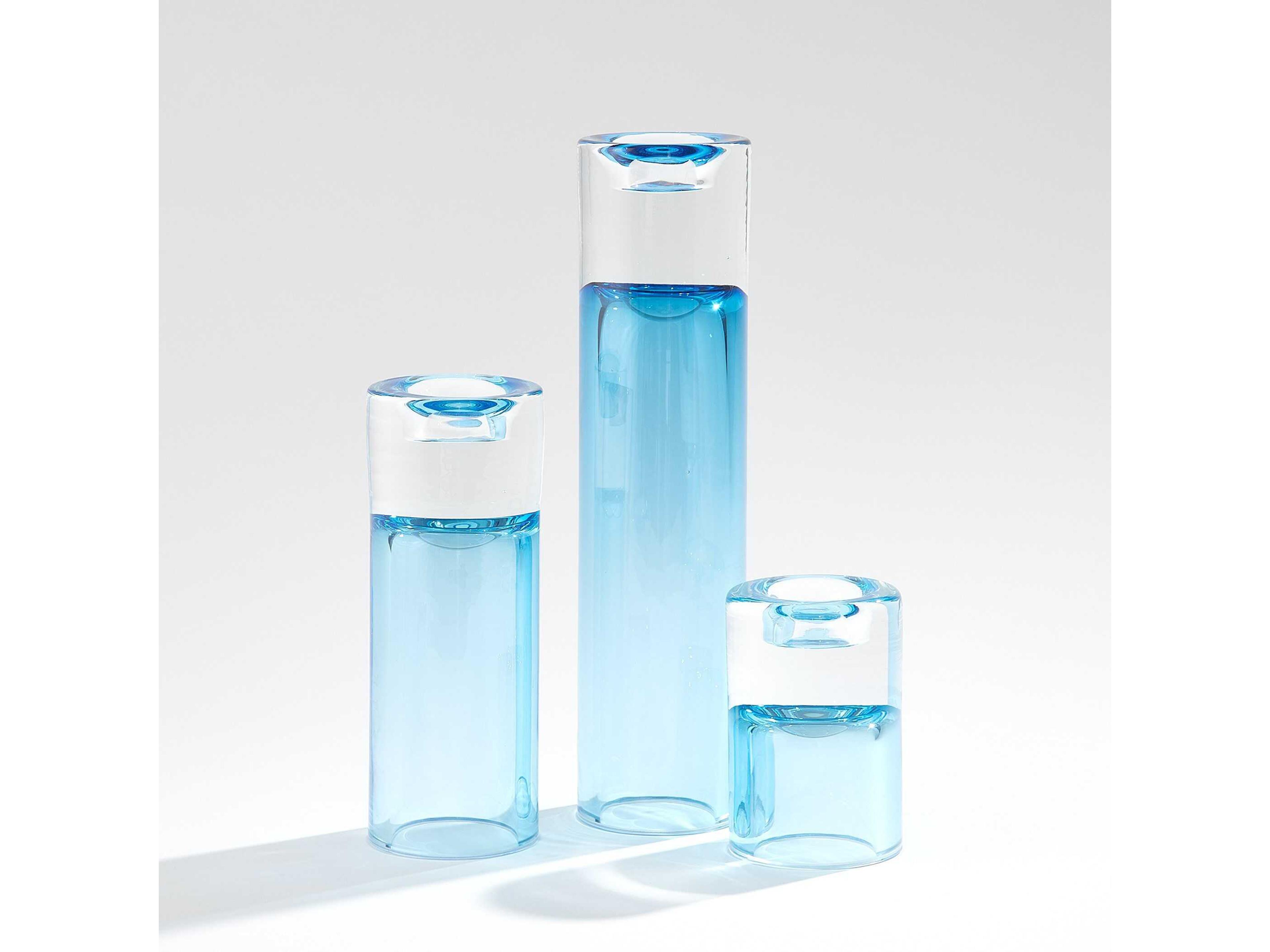 Global Views Radiant Blue T-Lite Holder/Vase
