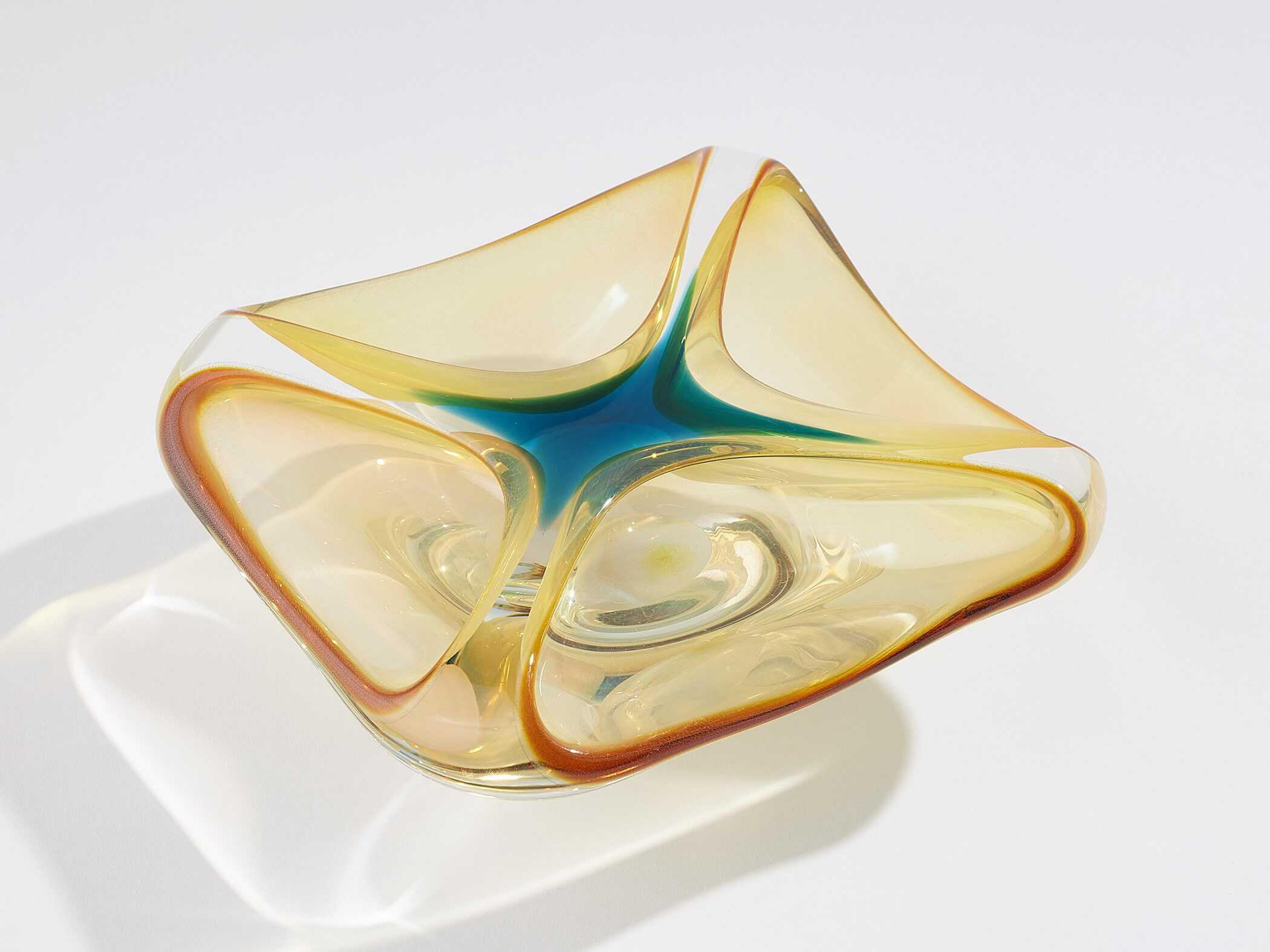 Global Views Quattro Blue Vessel