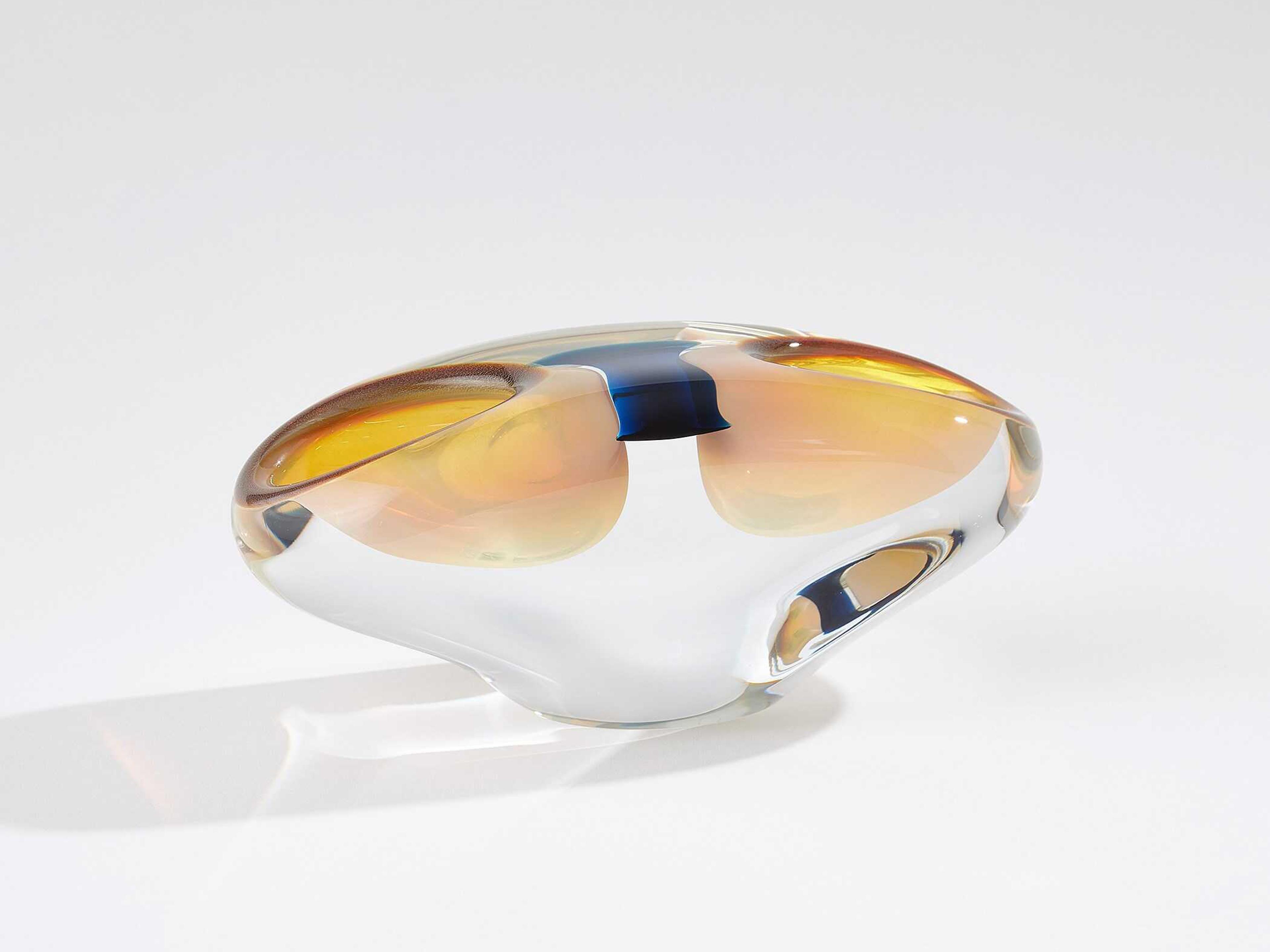 Global Views Gemella Blue Vessel