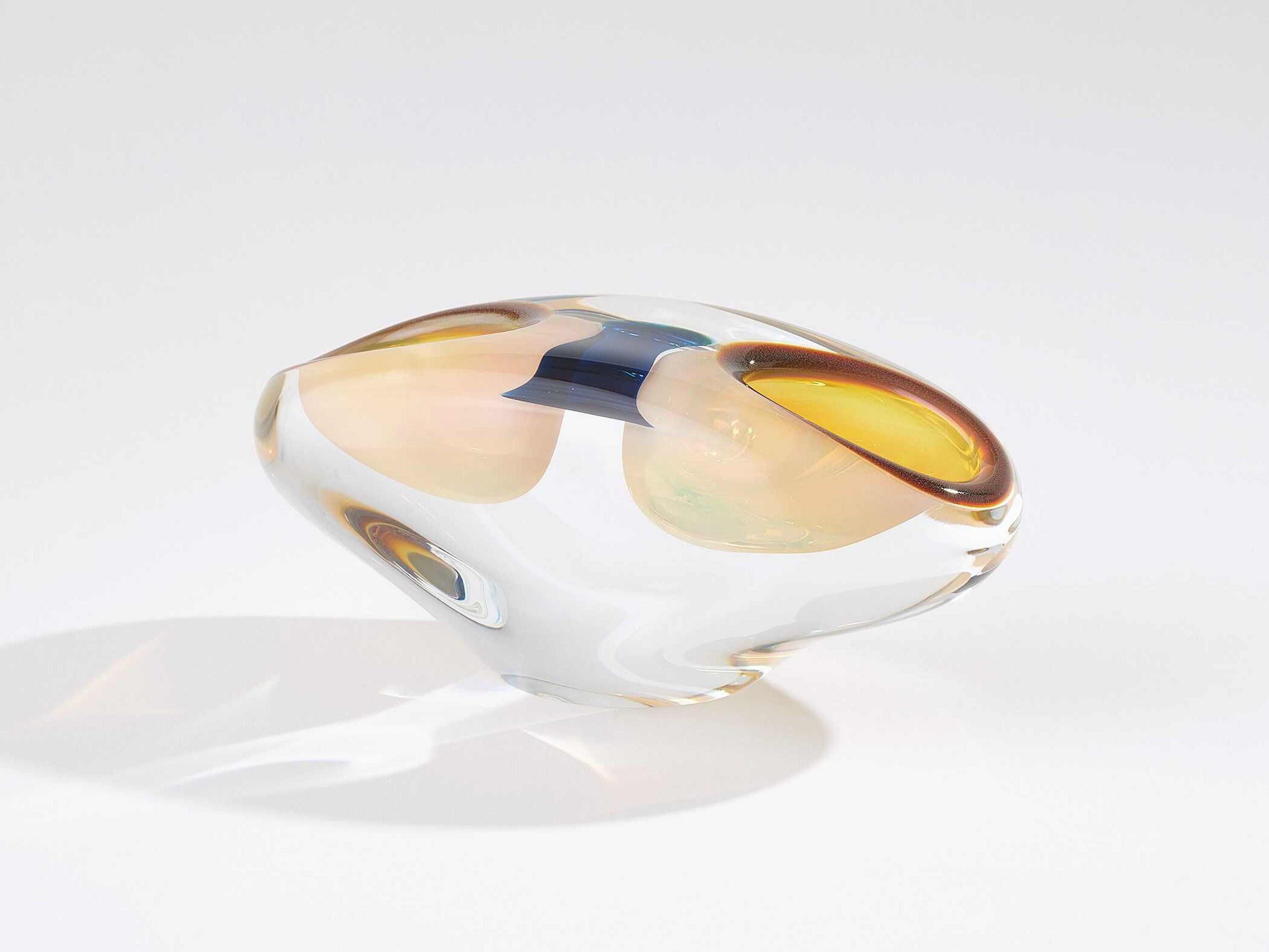 Global Views Gemella Blue Vessel