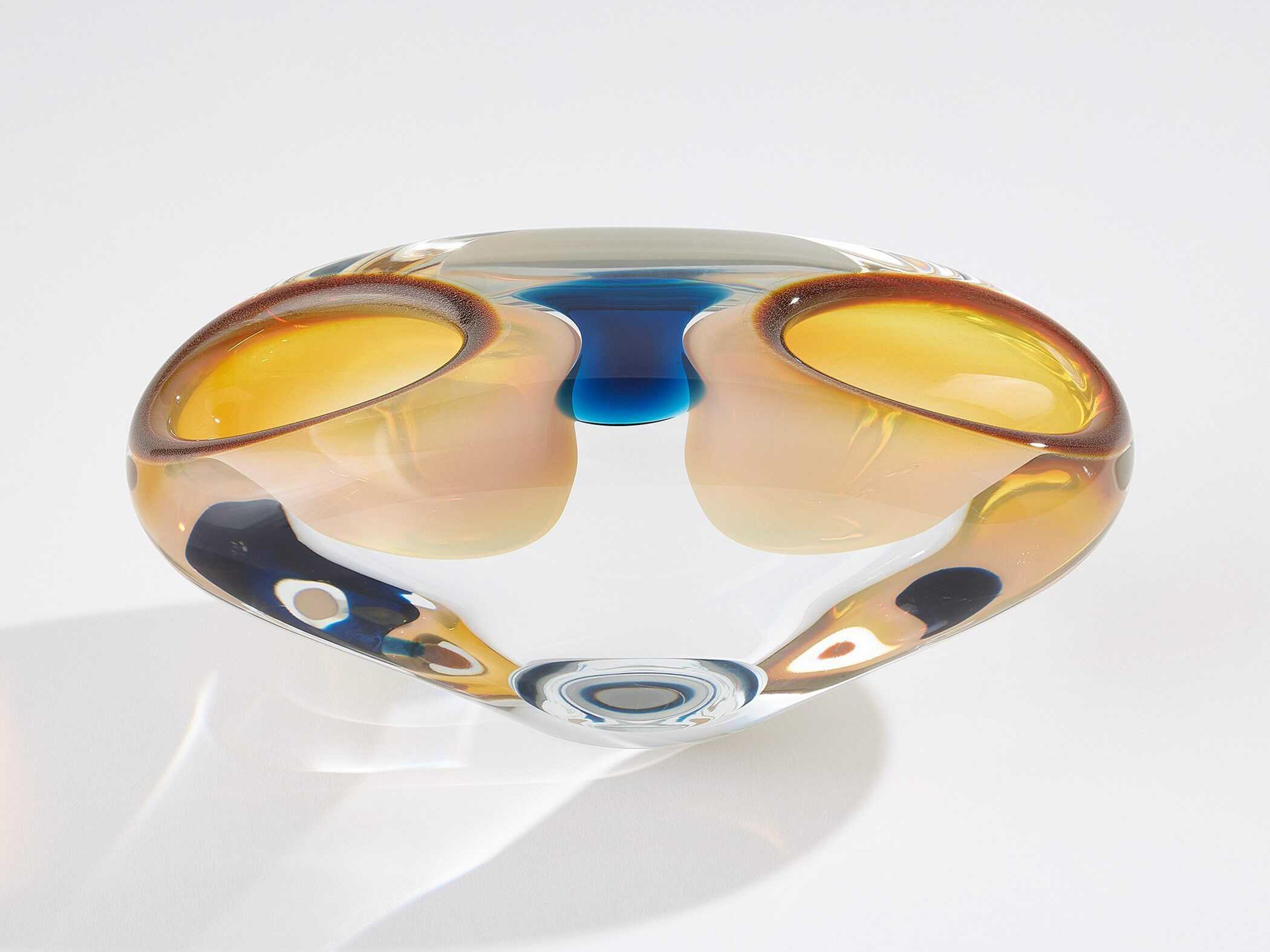 Global Views Gemella Blue Vessel