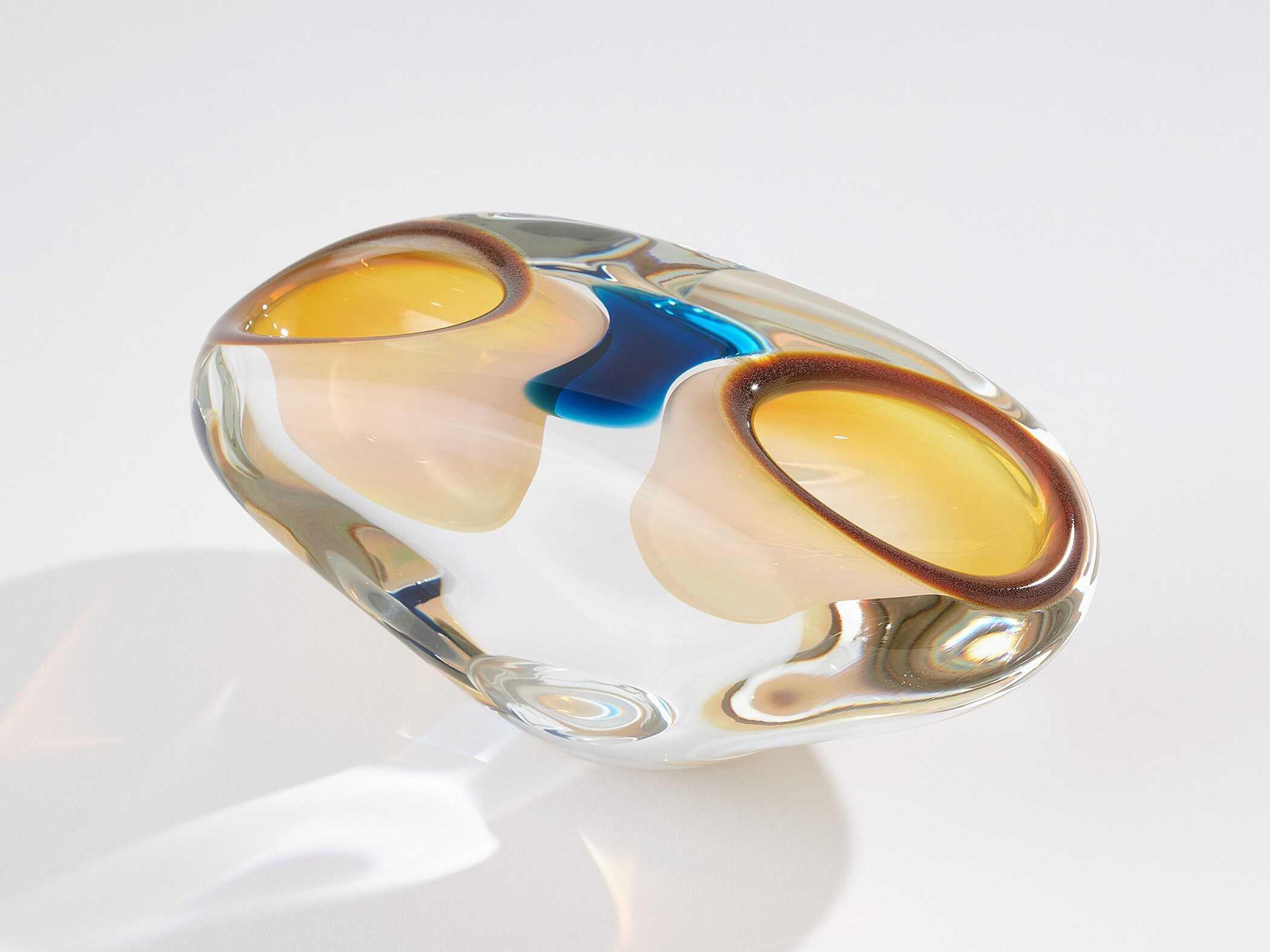 Global Views Gemella Blue Vessel