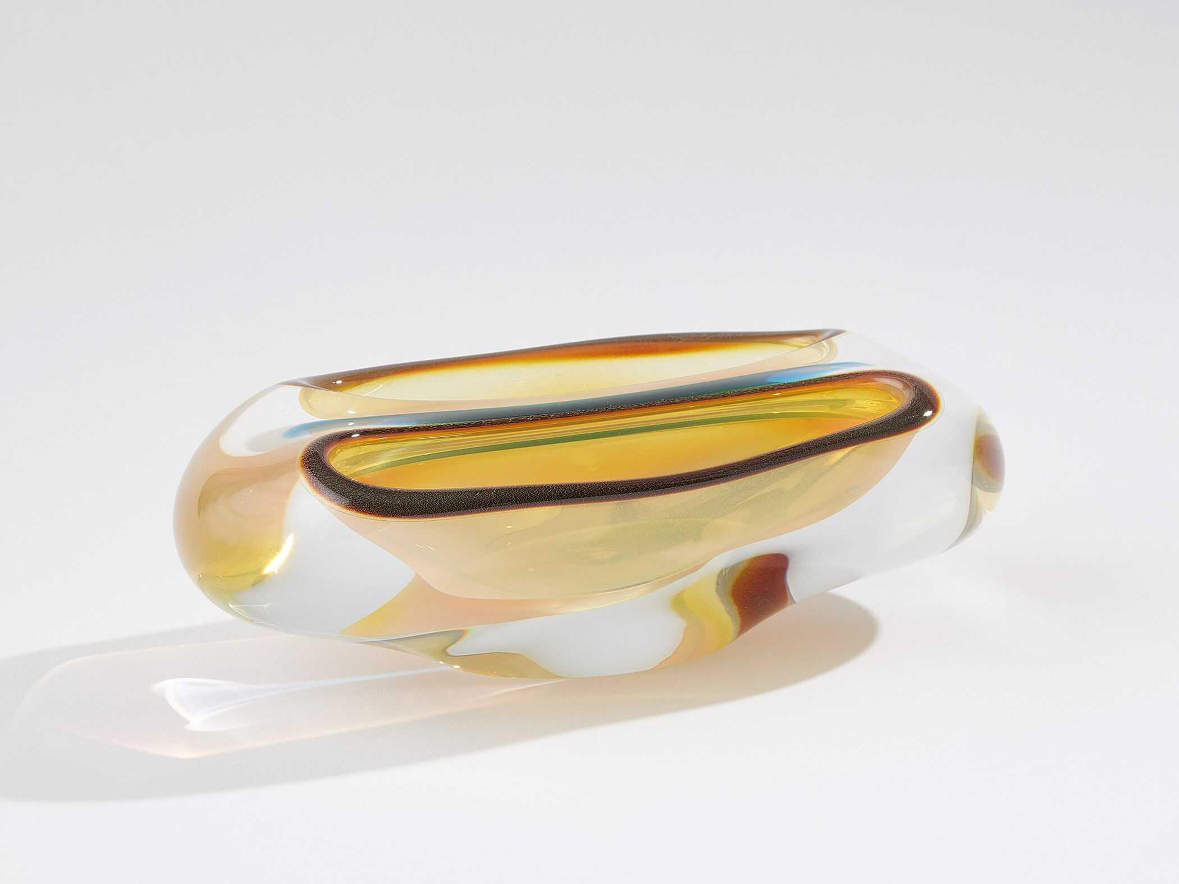 Global Views Doppiare Blue Vessel