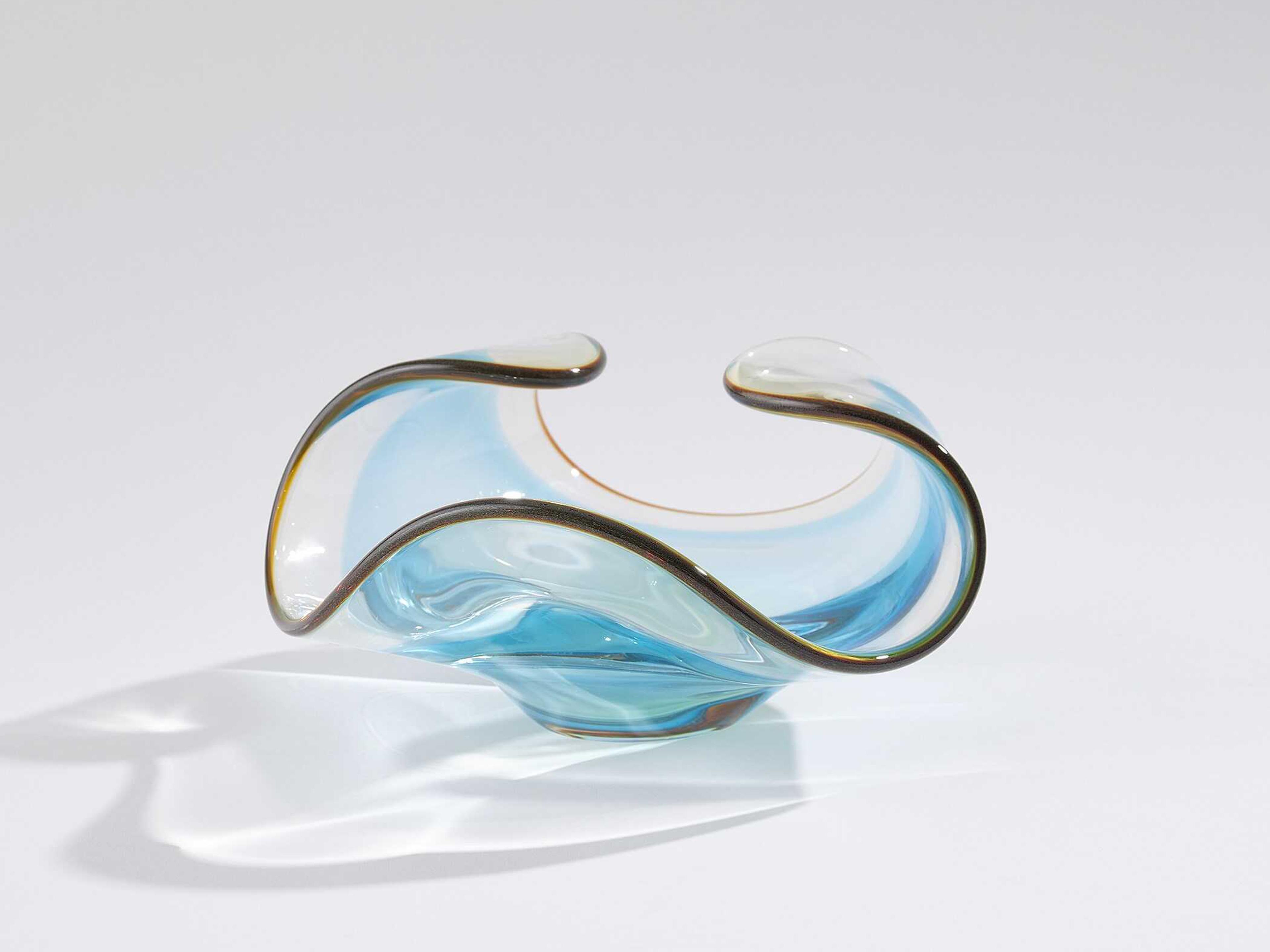 Global Views Blue Gelp Trio Decorative Bowl