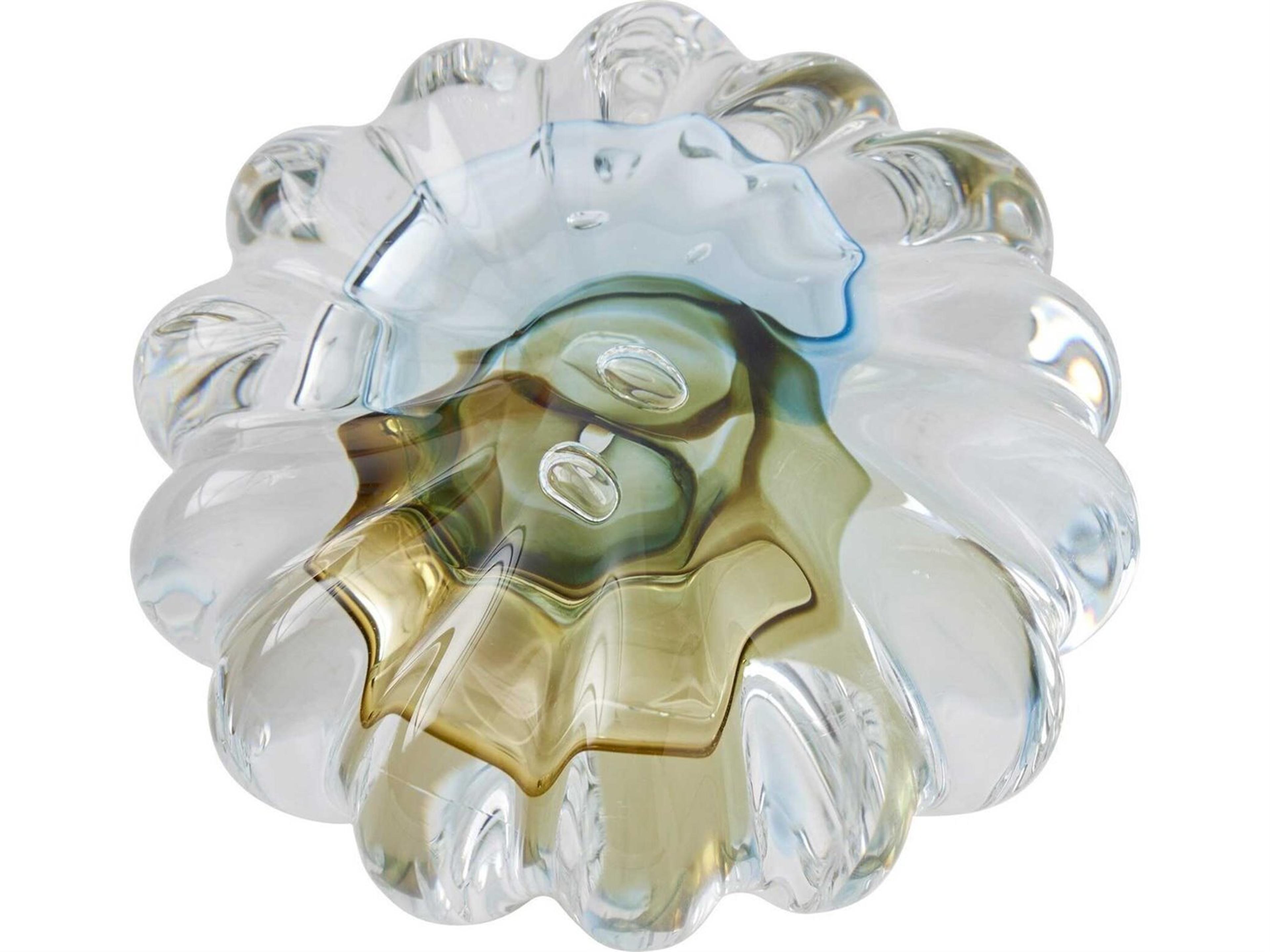 Anemone Topaz Blue Sculpture