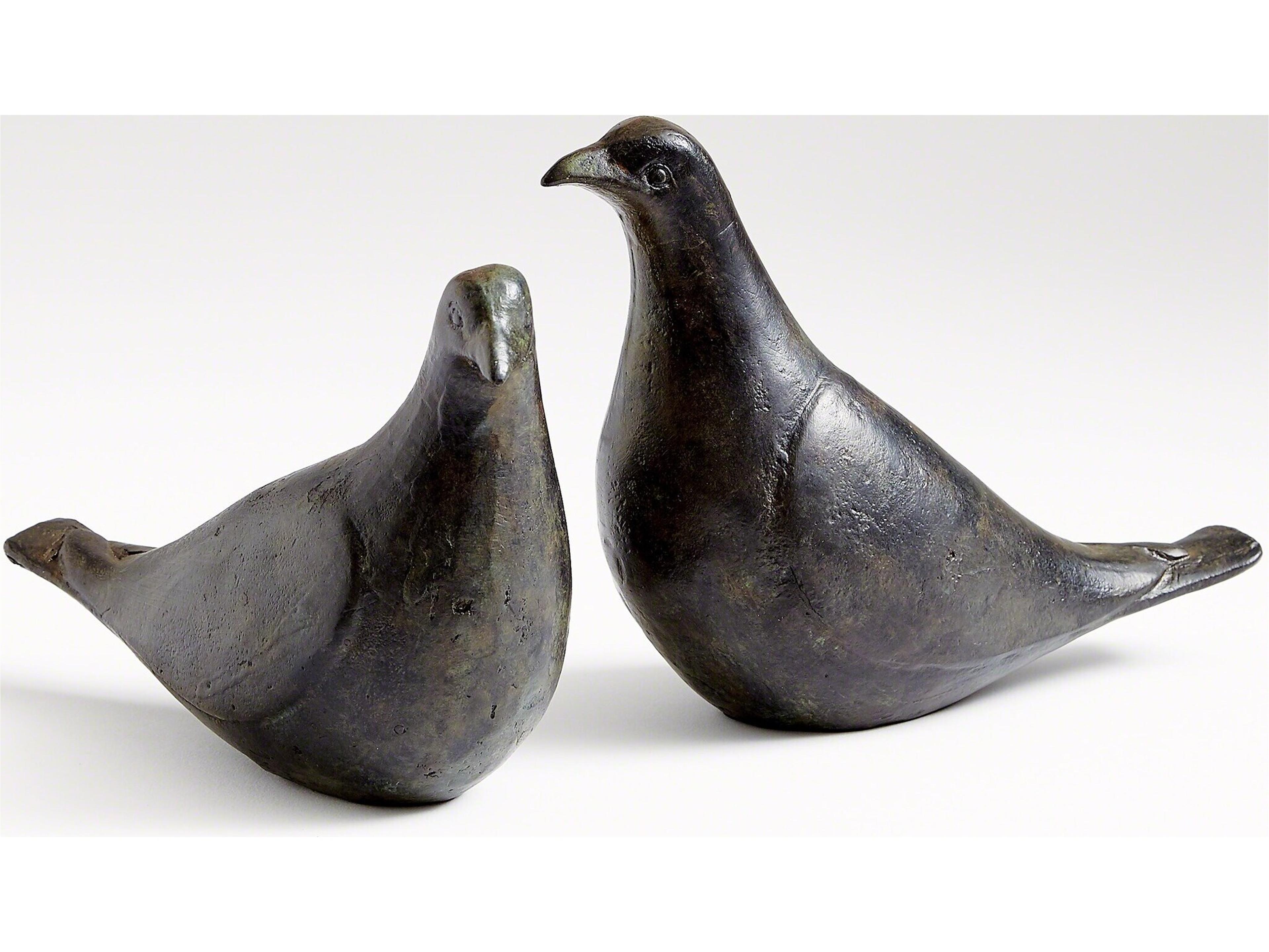 Doves-oiled Sculpture