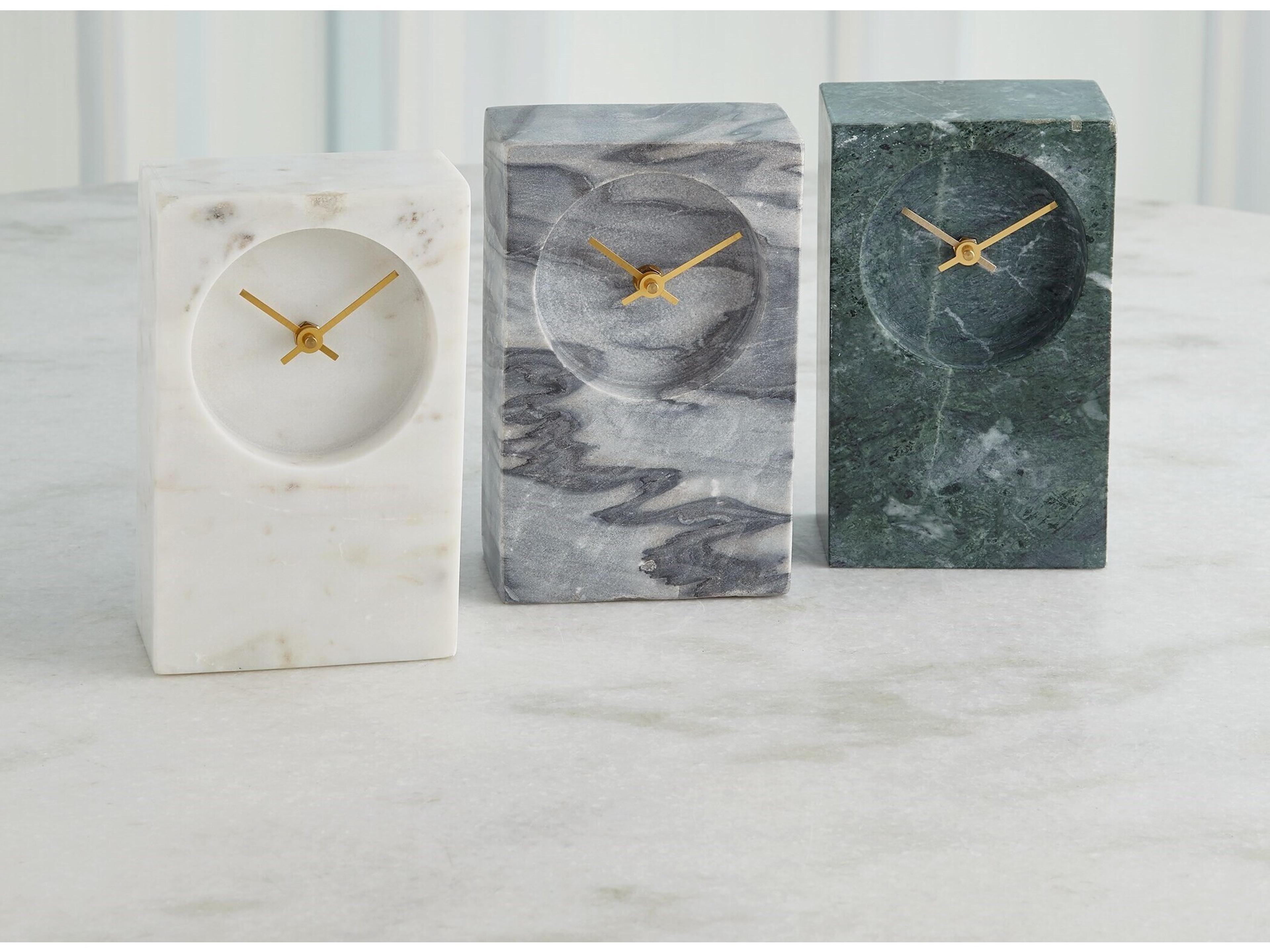 Global Views Marble Clock