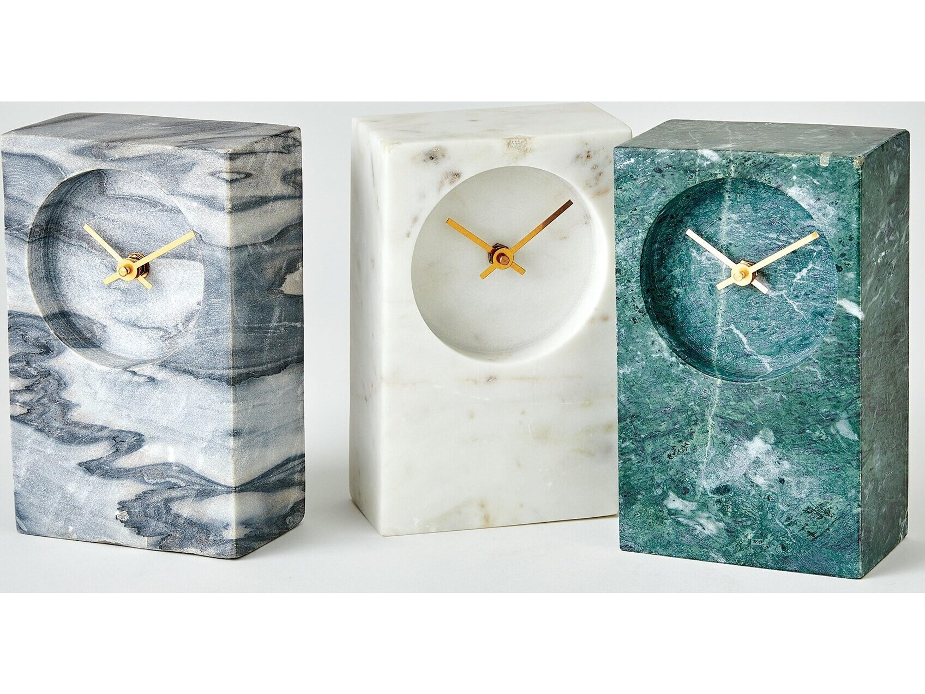 Global Views Marble Clock