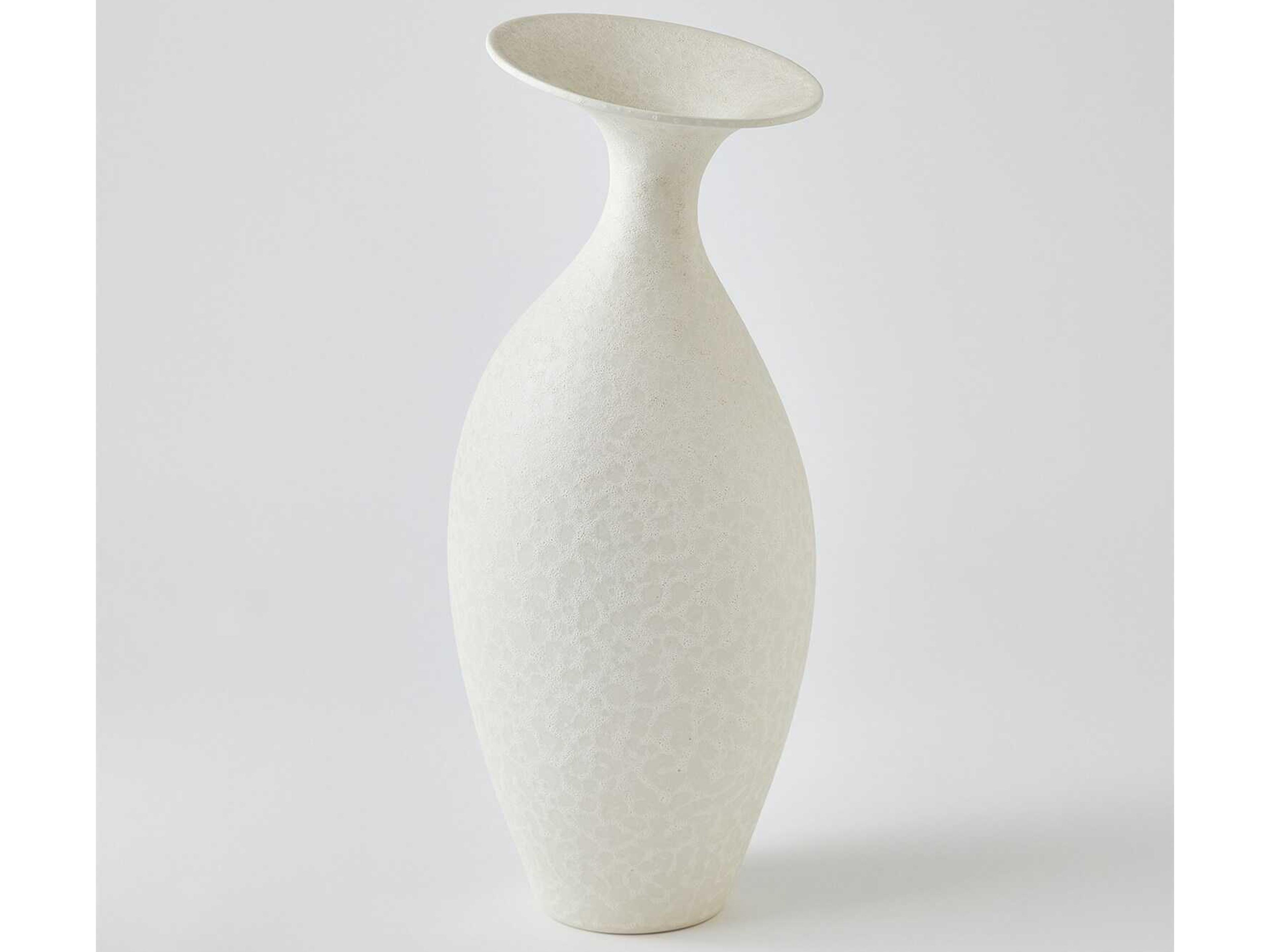 Bell White Vase