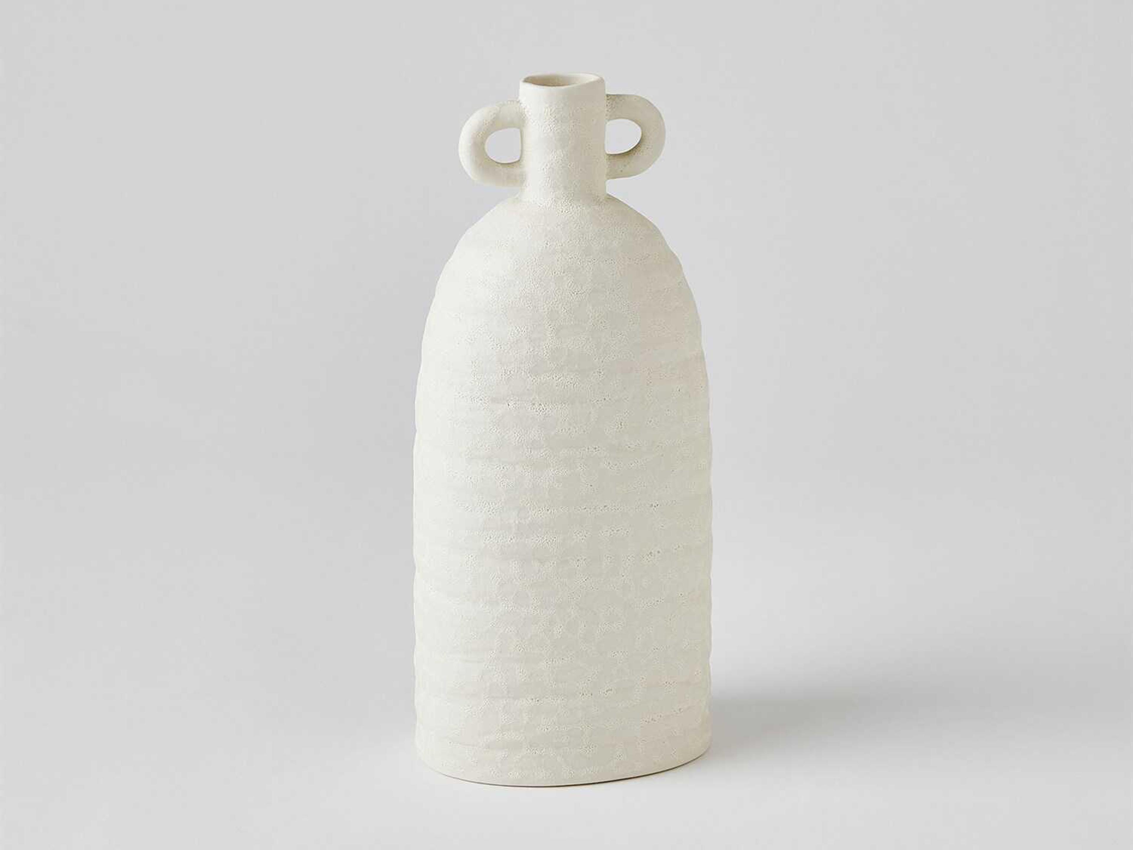 Global Views Sahara White 5" Vase