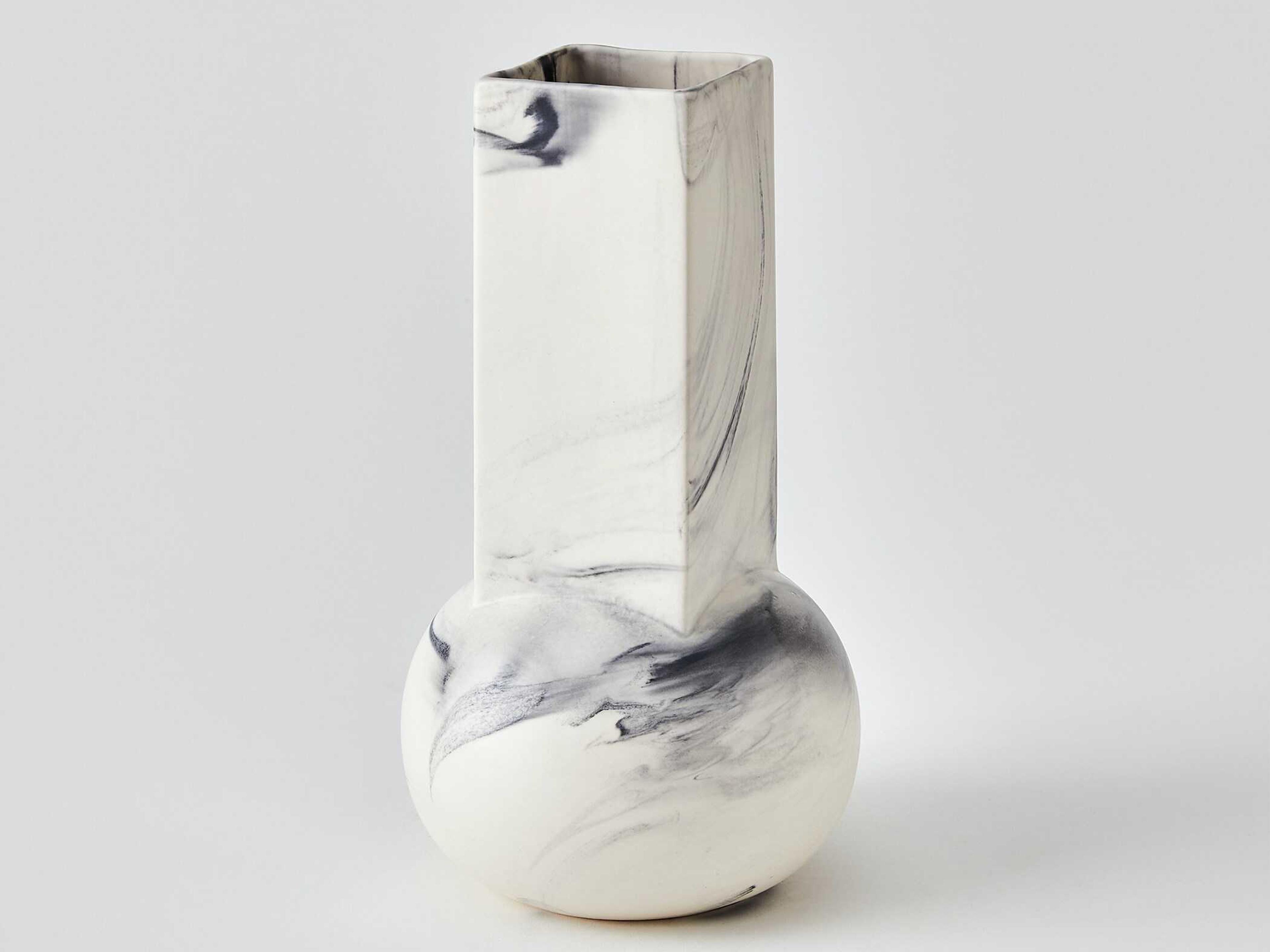 Global Views Crocus Blue Vase