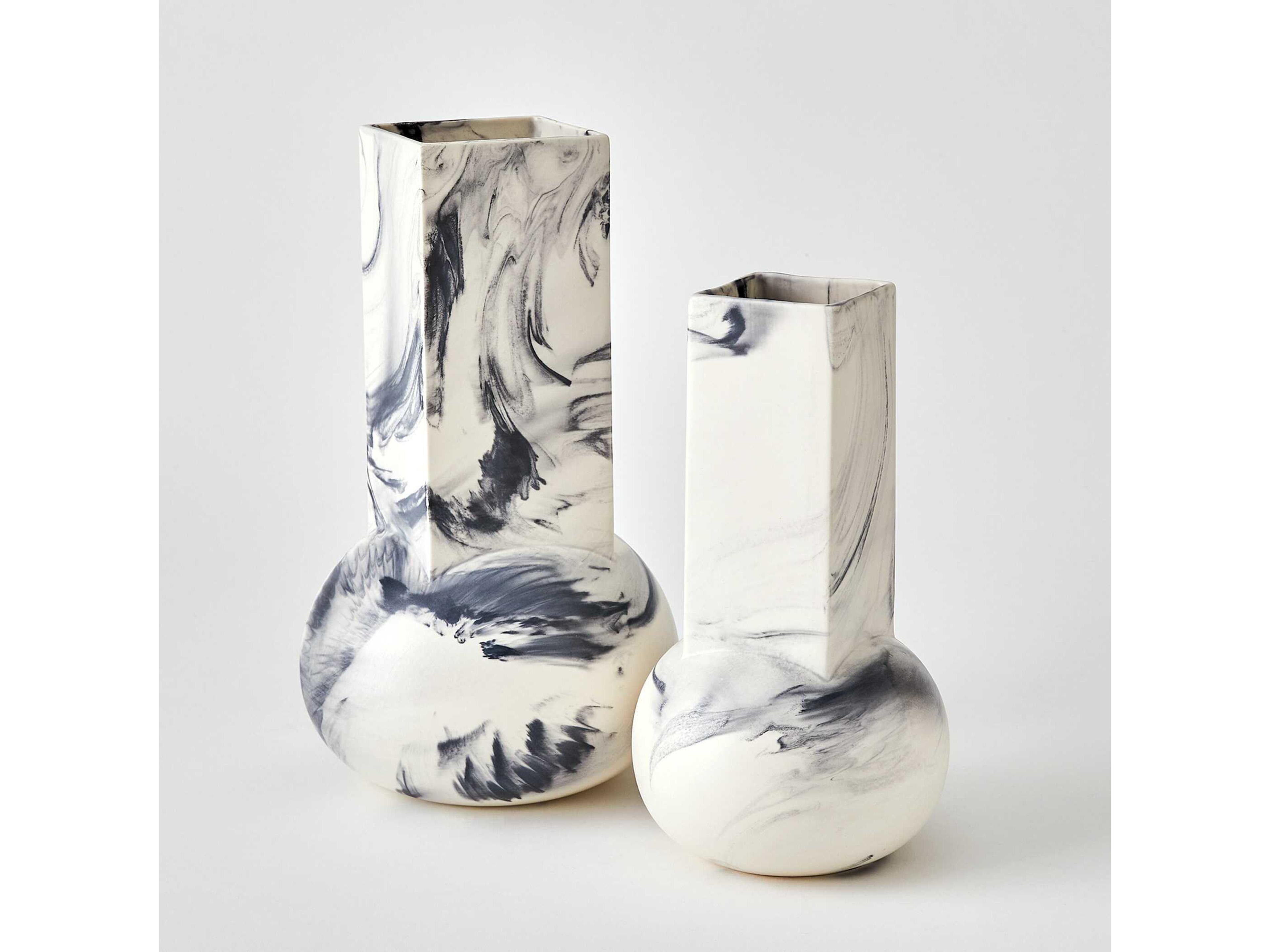 Global Views Crocus Blue Vase