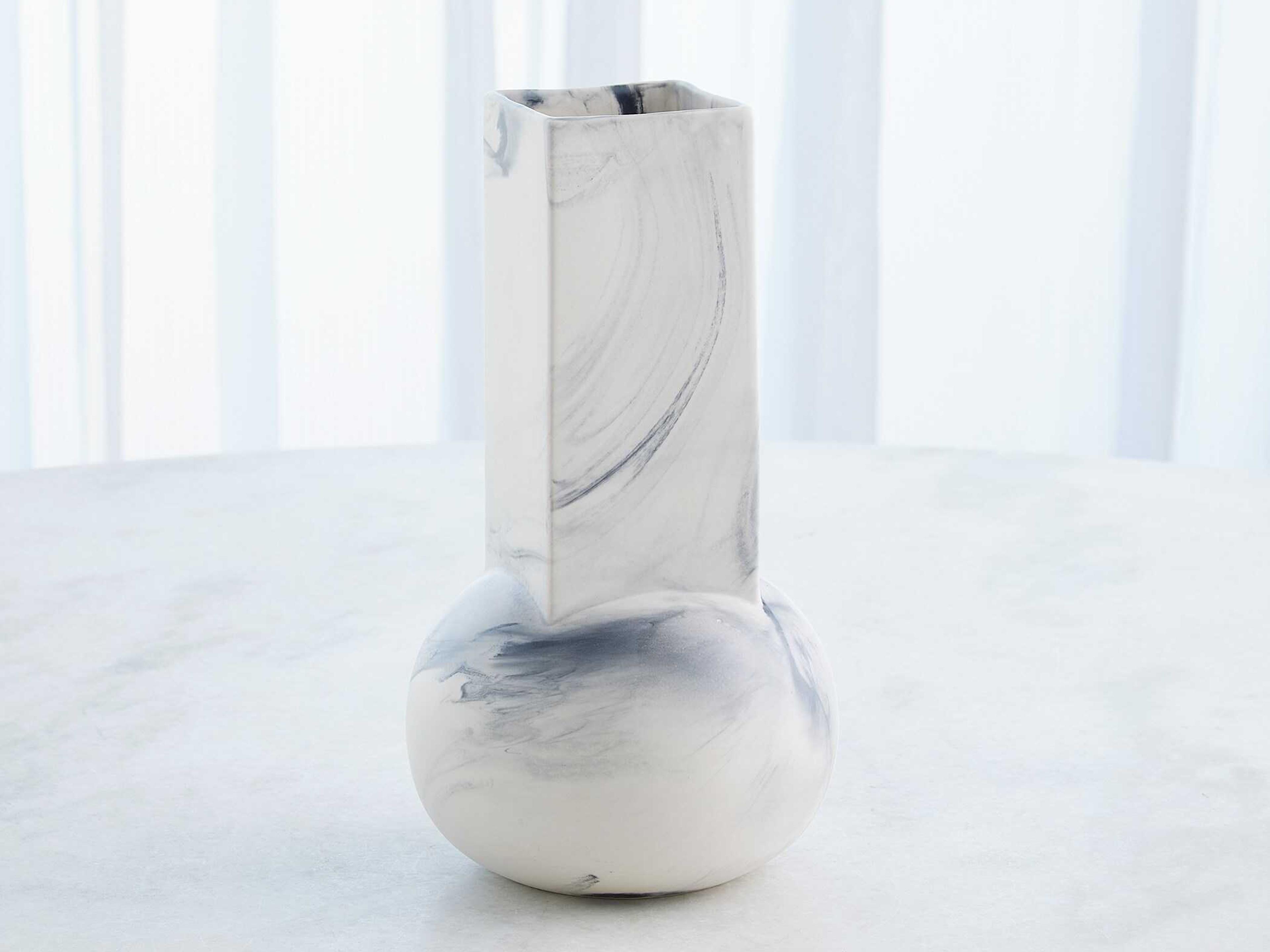 Global Views Crocus Blue Vase