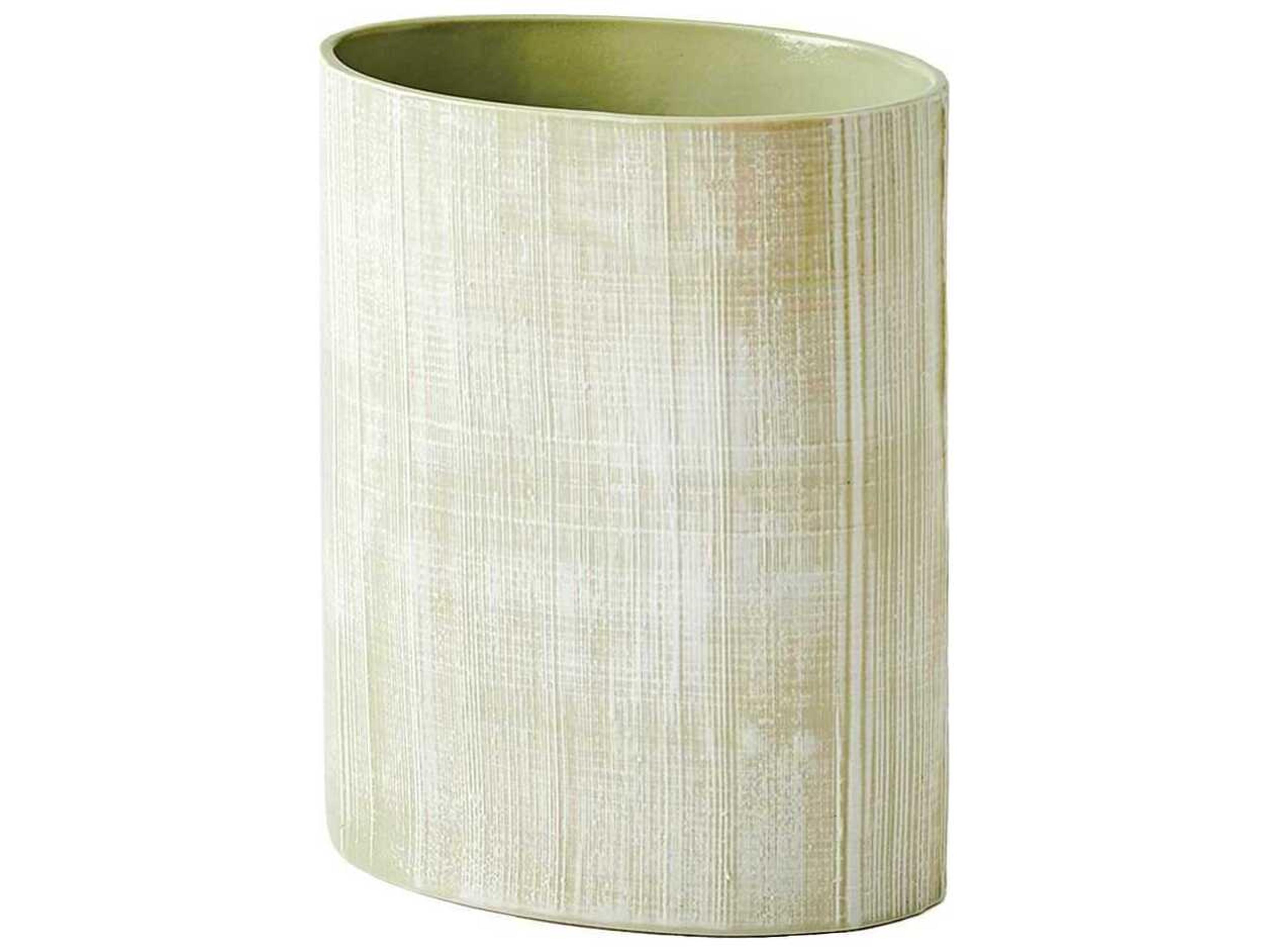 Global Views Cross Hatch Celery Vase