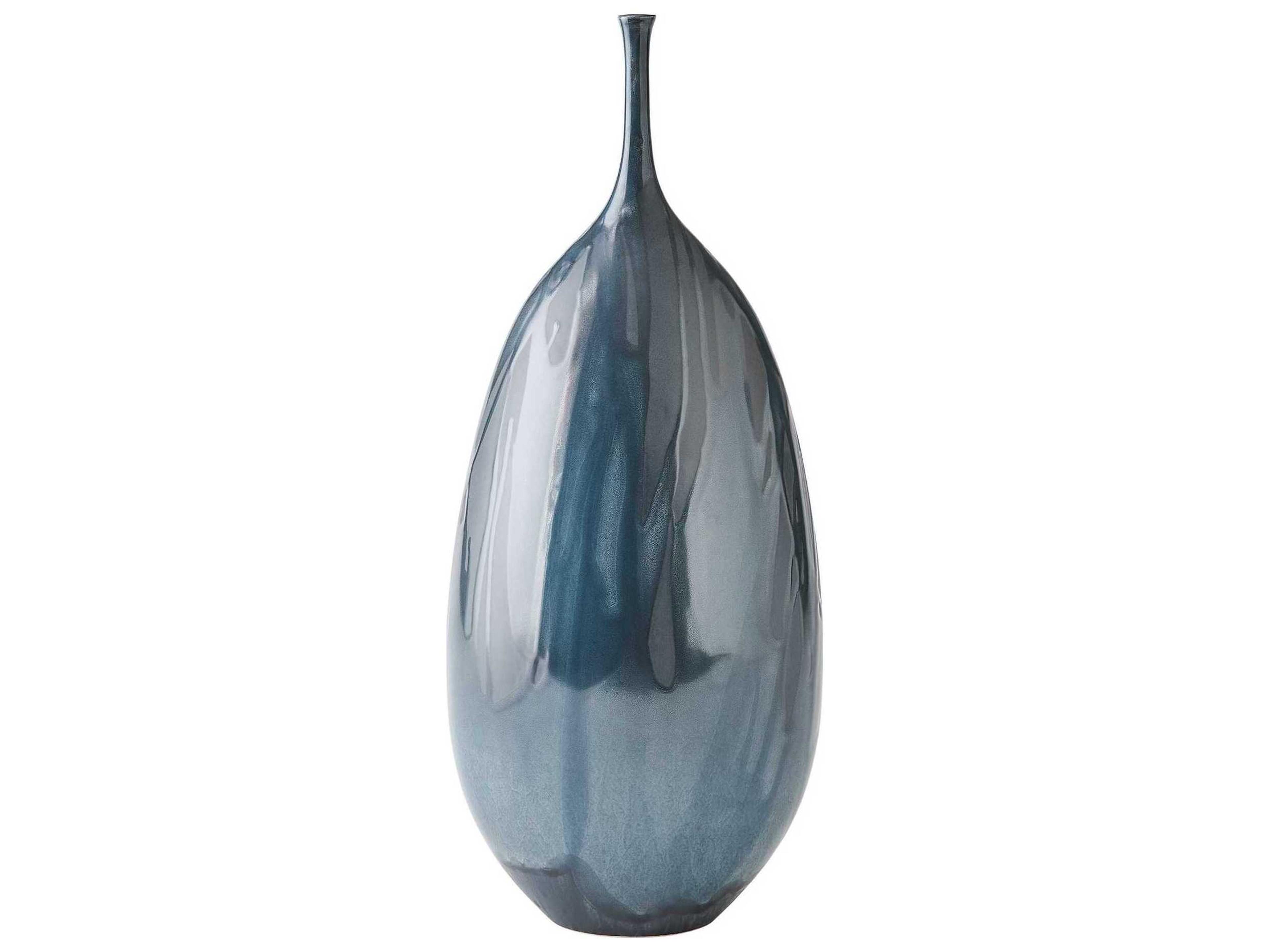 Global Views Splash Reactive Blue Bottle