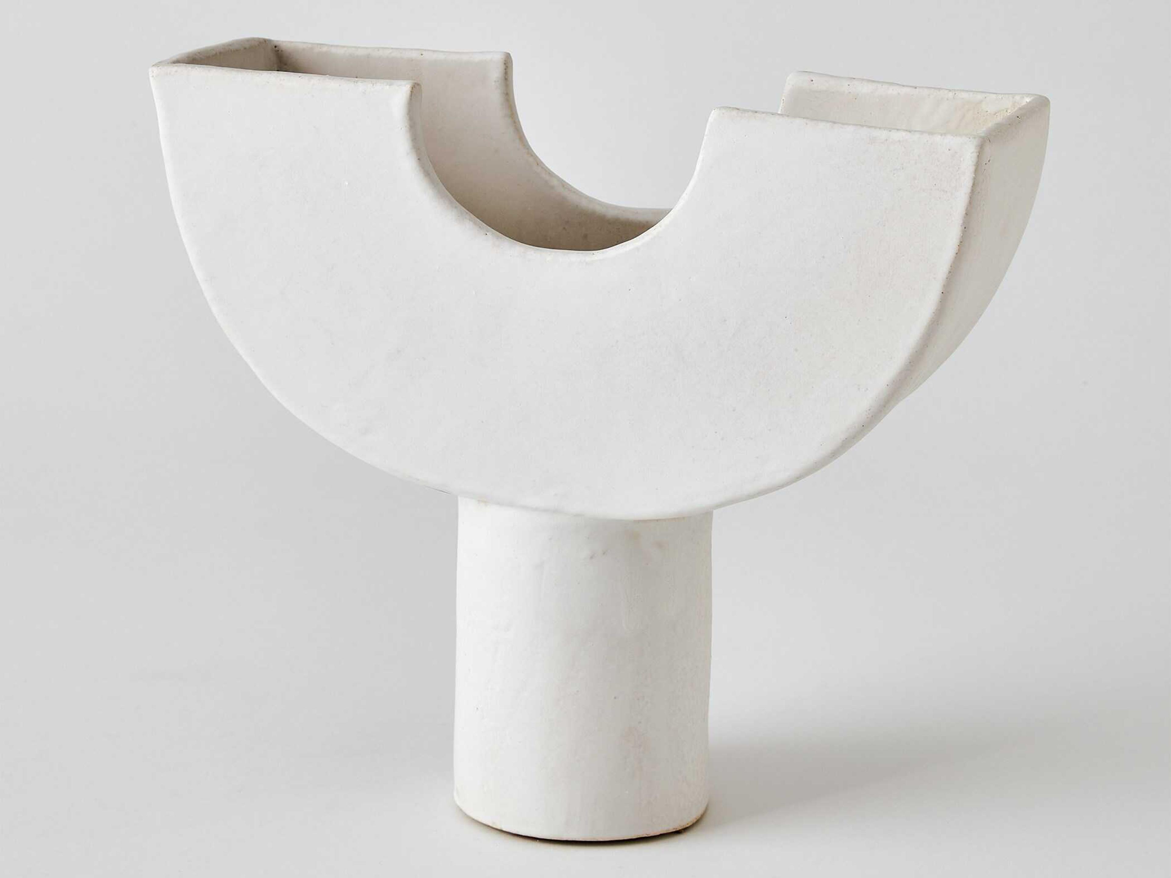 Global Views White Ponte Decorative Bowl