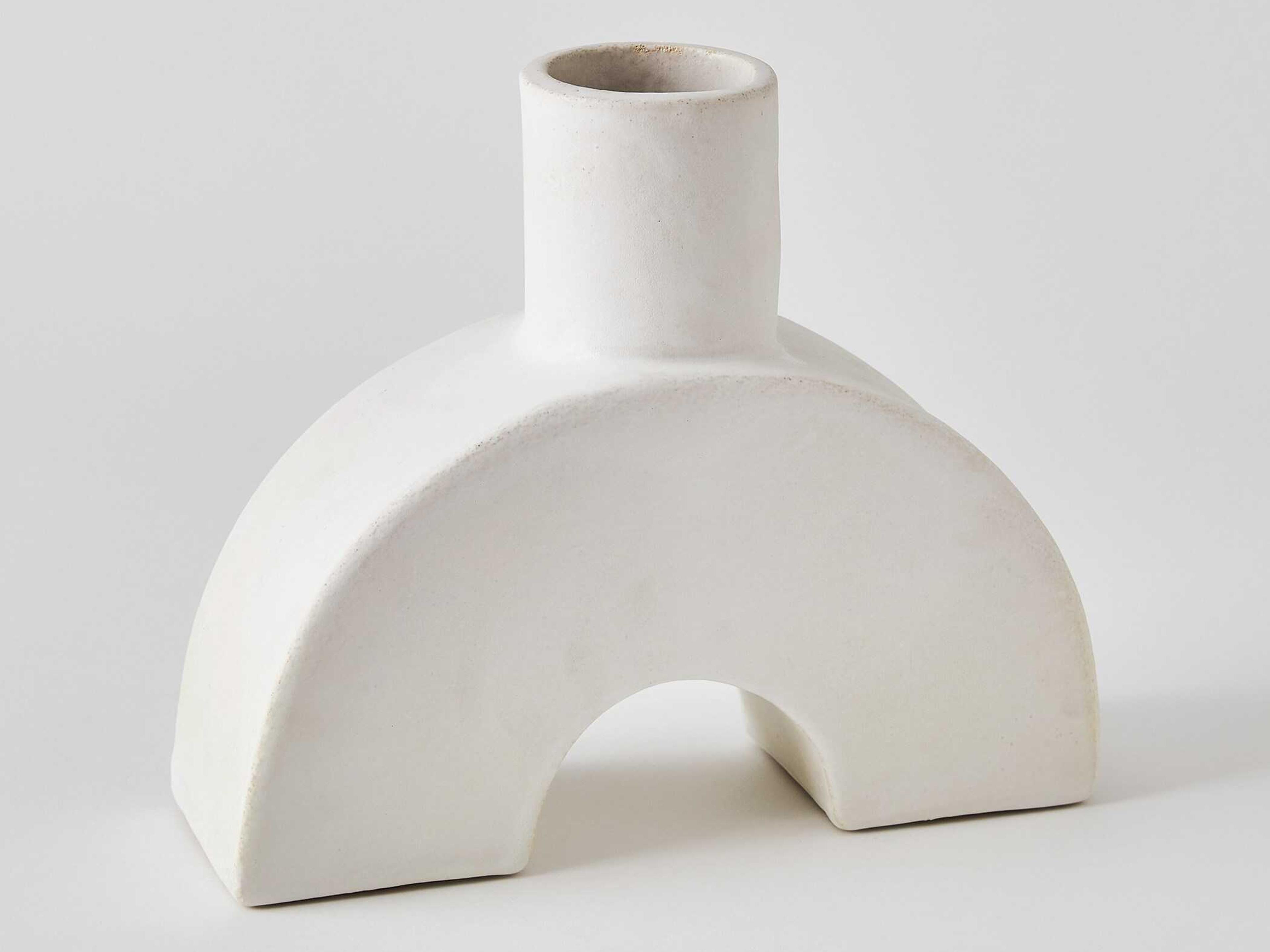 Global Views Ponte White Vase