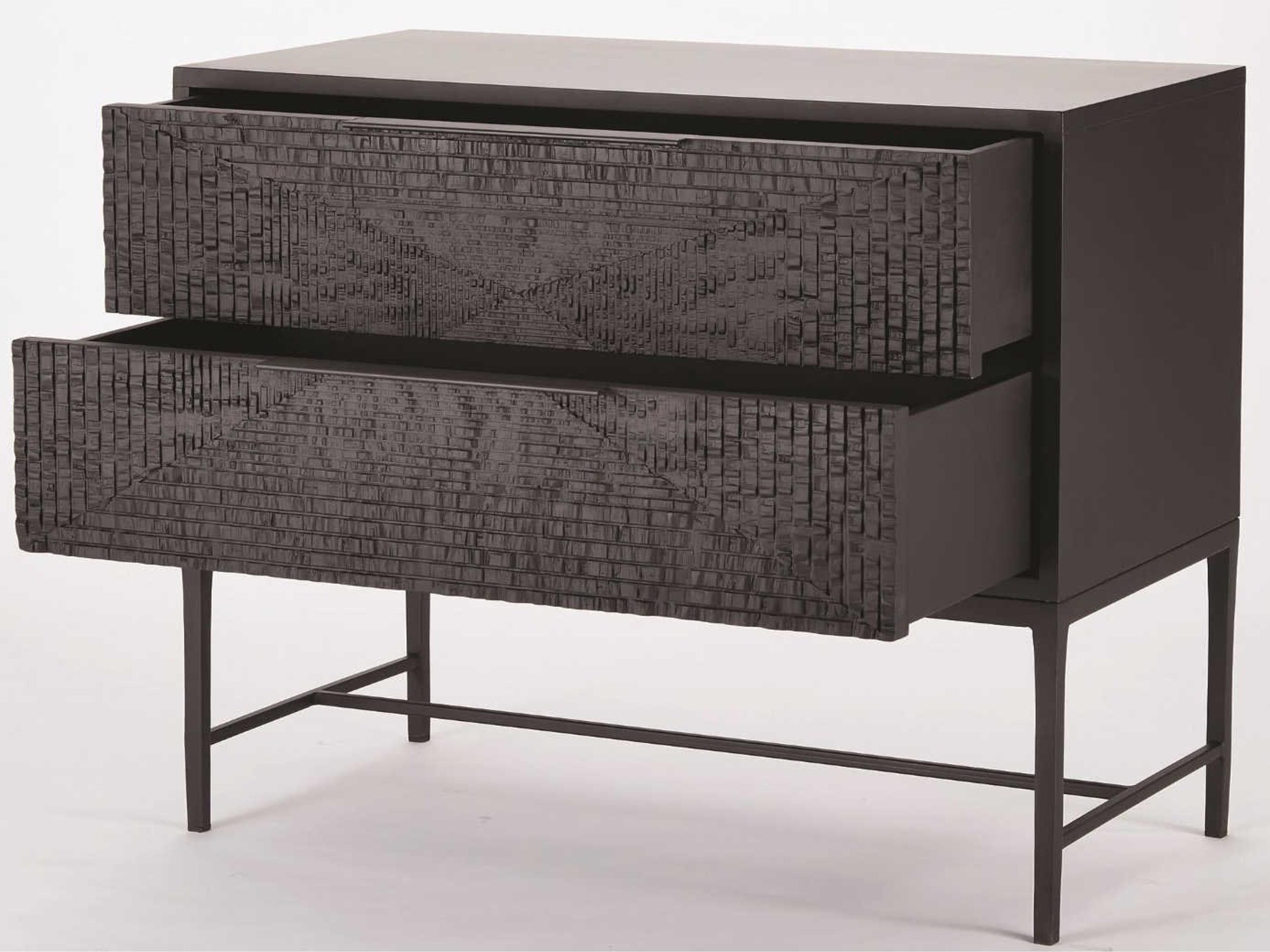 Global Views 3-Drawers Poplar Wood Dresser