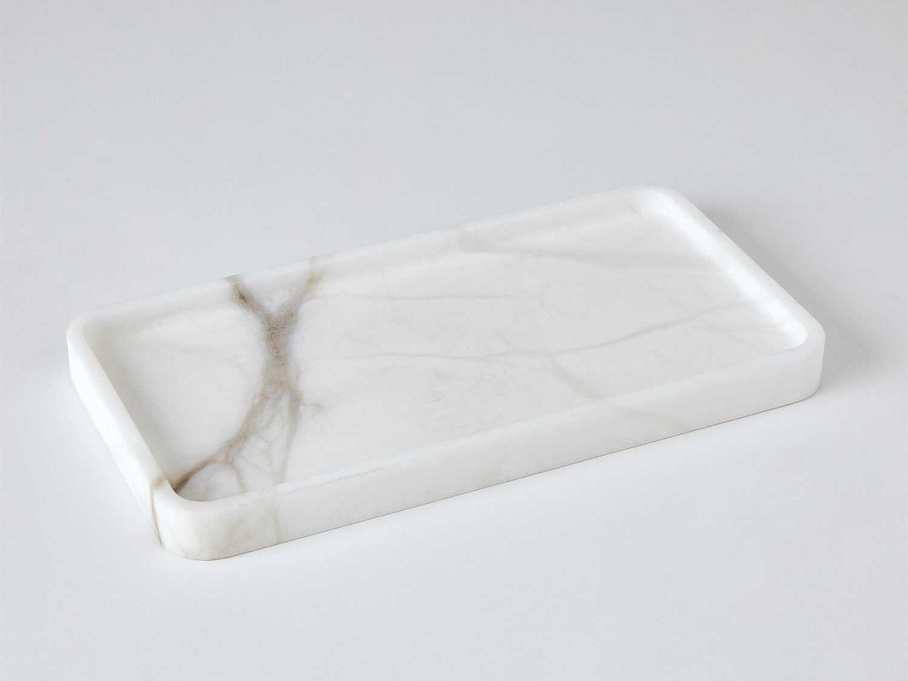 Global Views Raggio White Tray
