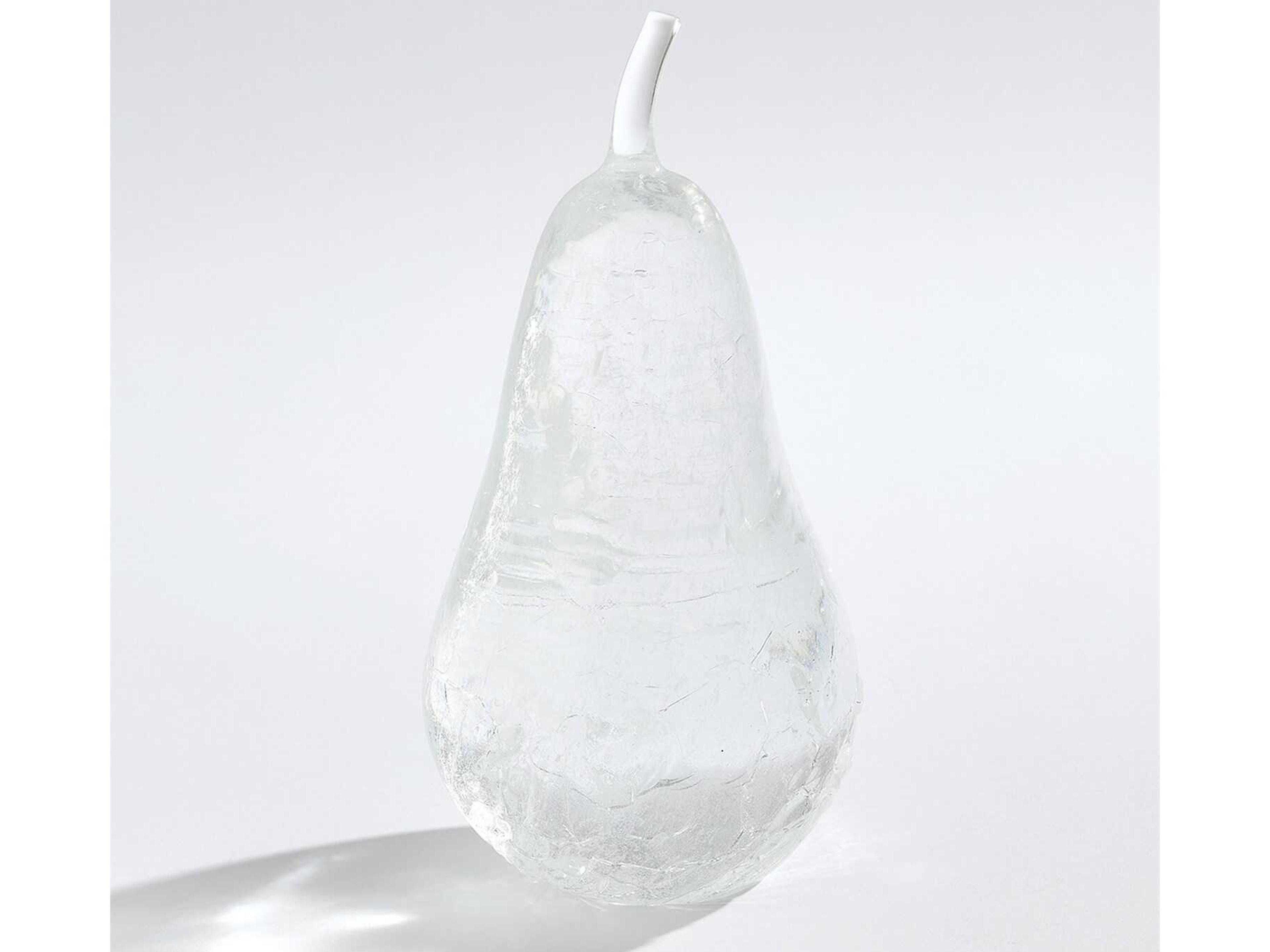 Global Views Ghost Fruit Clear Pear