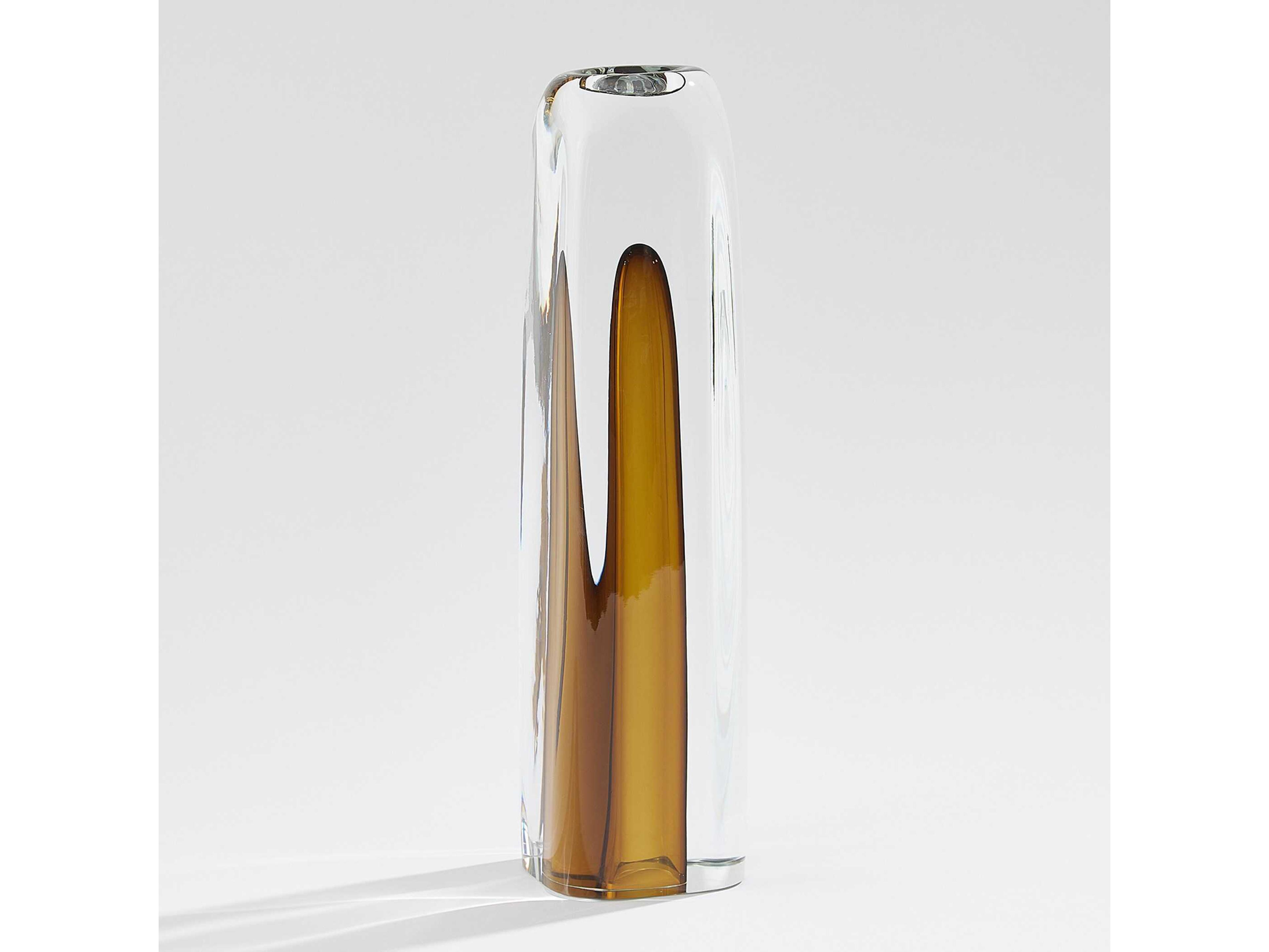 Global Views Moss Green Tower T-Lite Holder/Vase