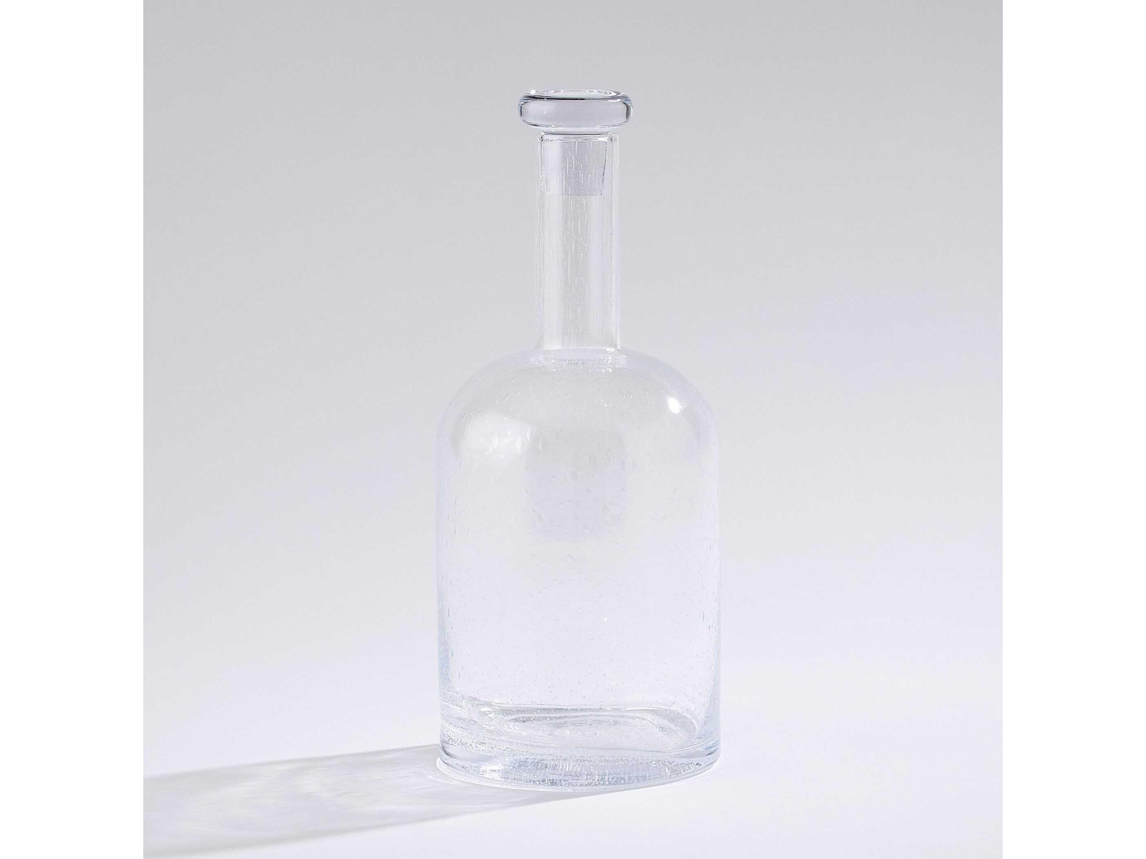 Global Views Necked Seeded Decanter