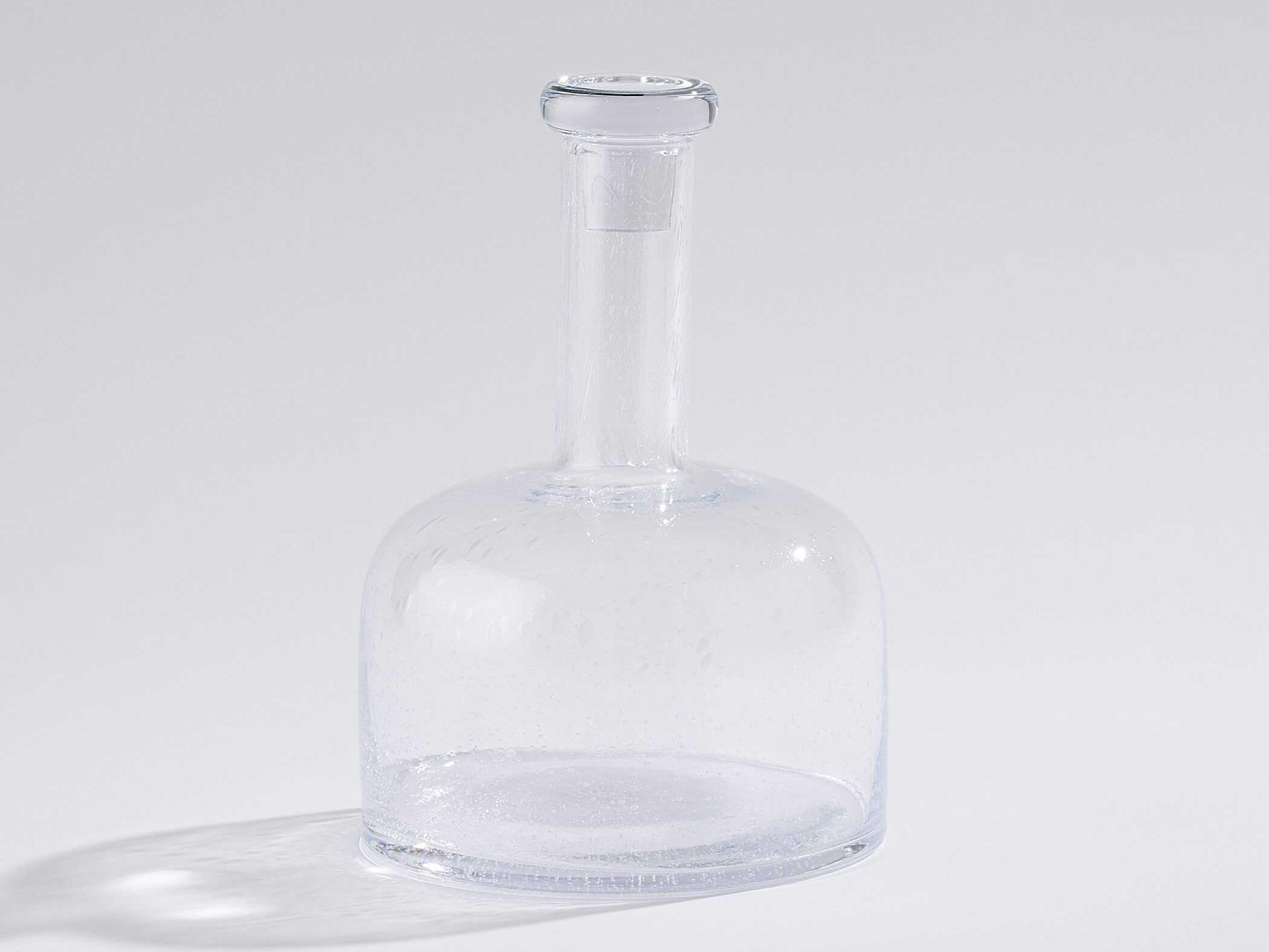 Global Views Necked Seeded Decanter