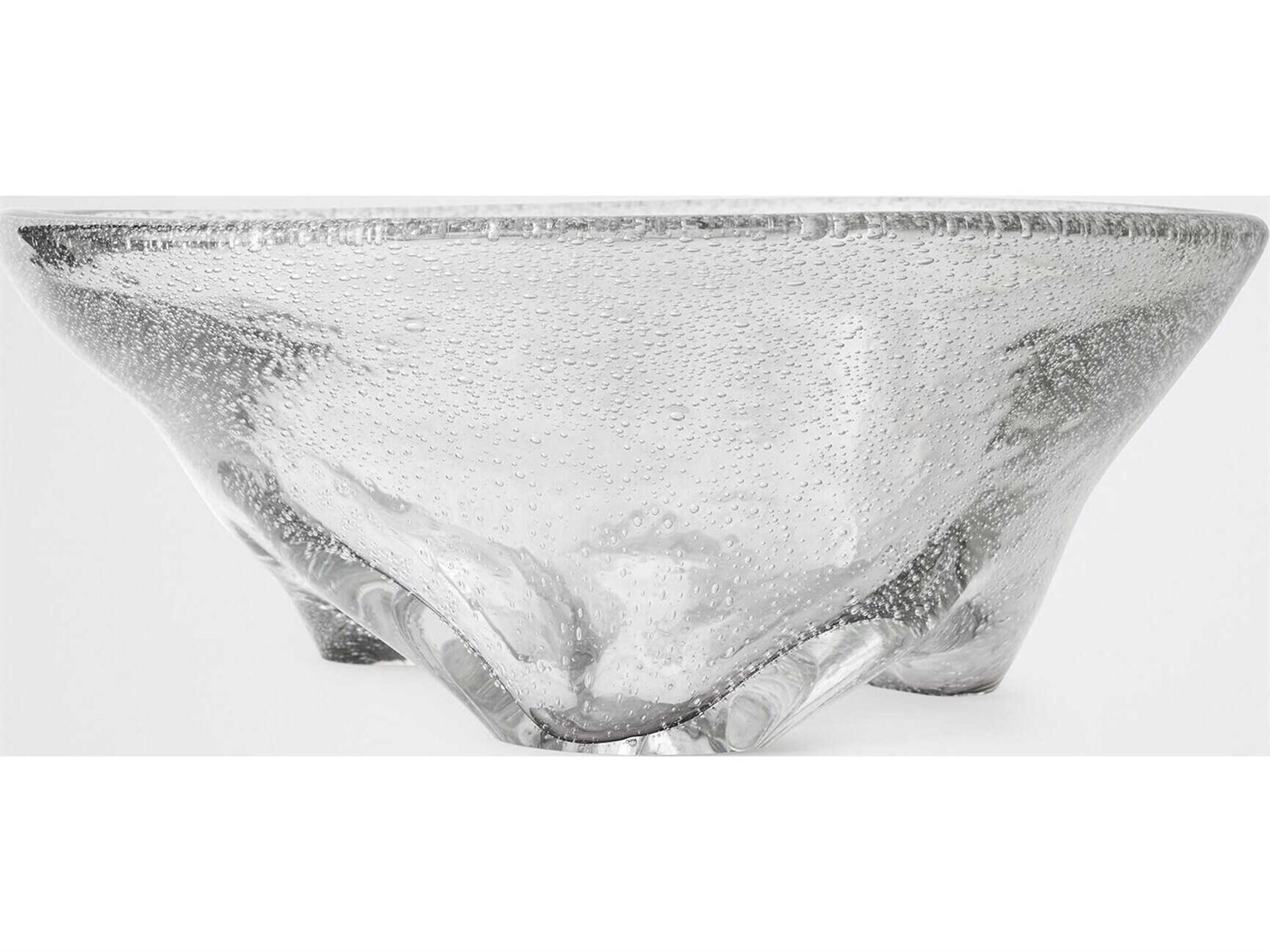 Global Views Triad Gray Decorative Plate