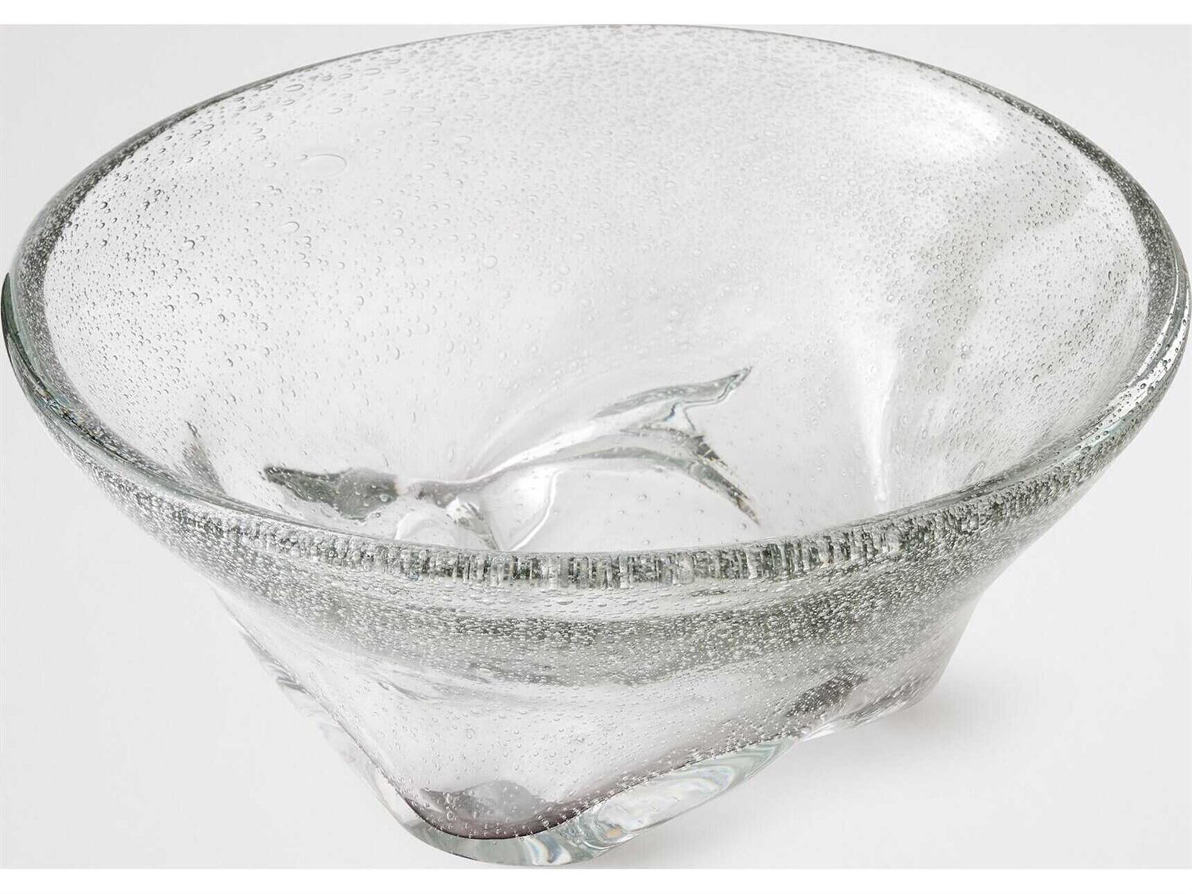 Global Views Triad Gray Decorative Plate