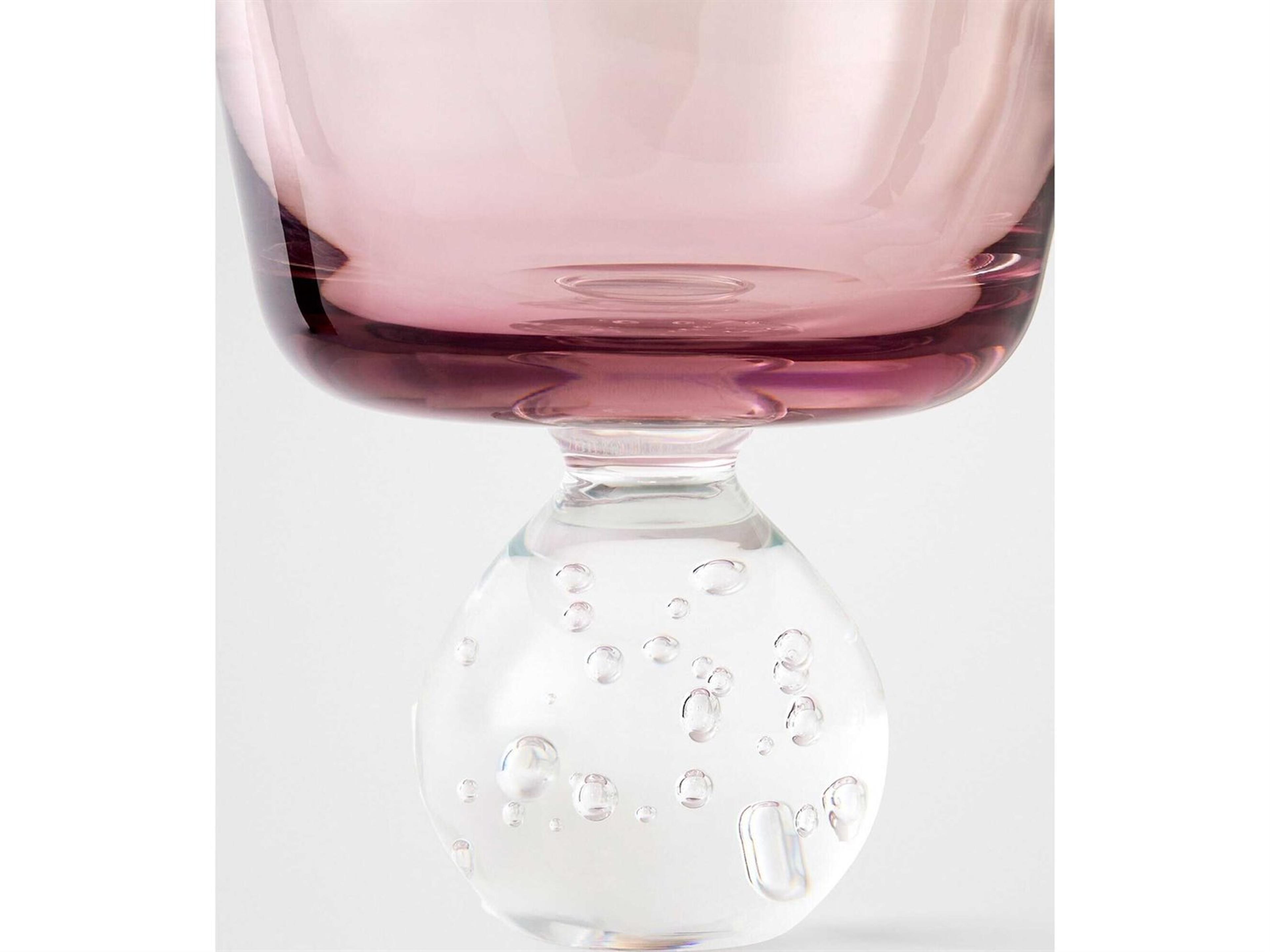 Global Views Bella Amethyst Clear Decorative Plate