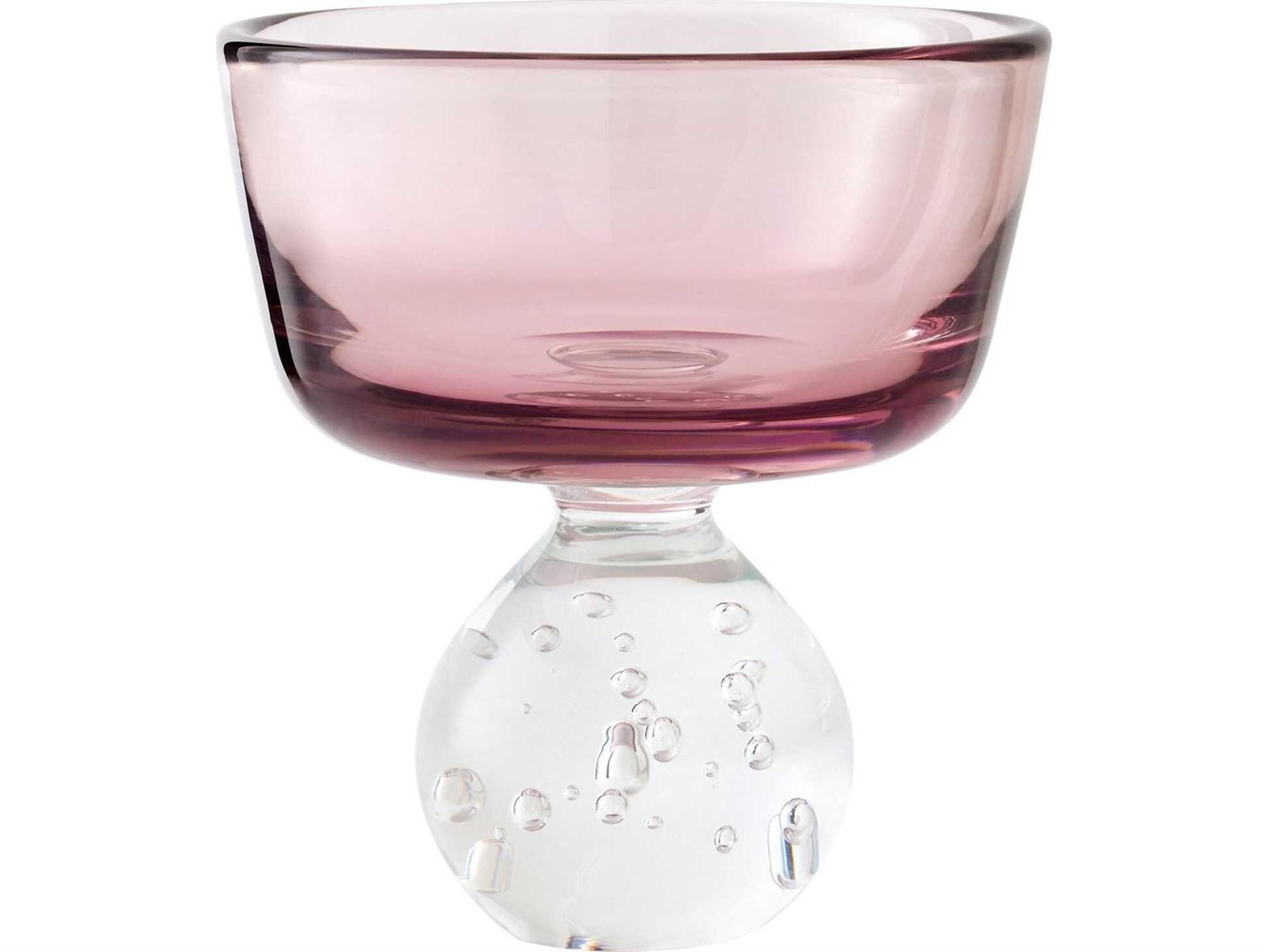 Bella Amethyst Clear Decorative Plate