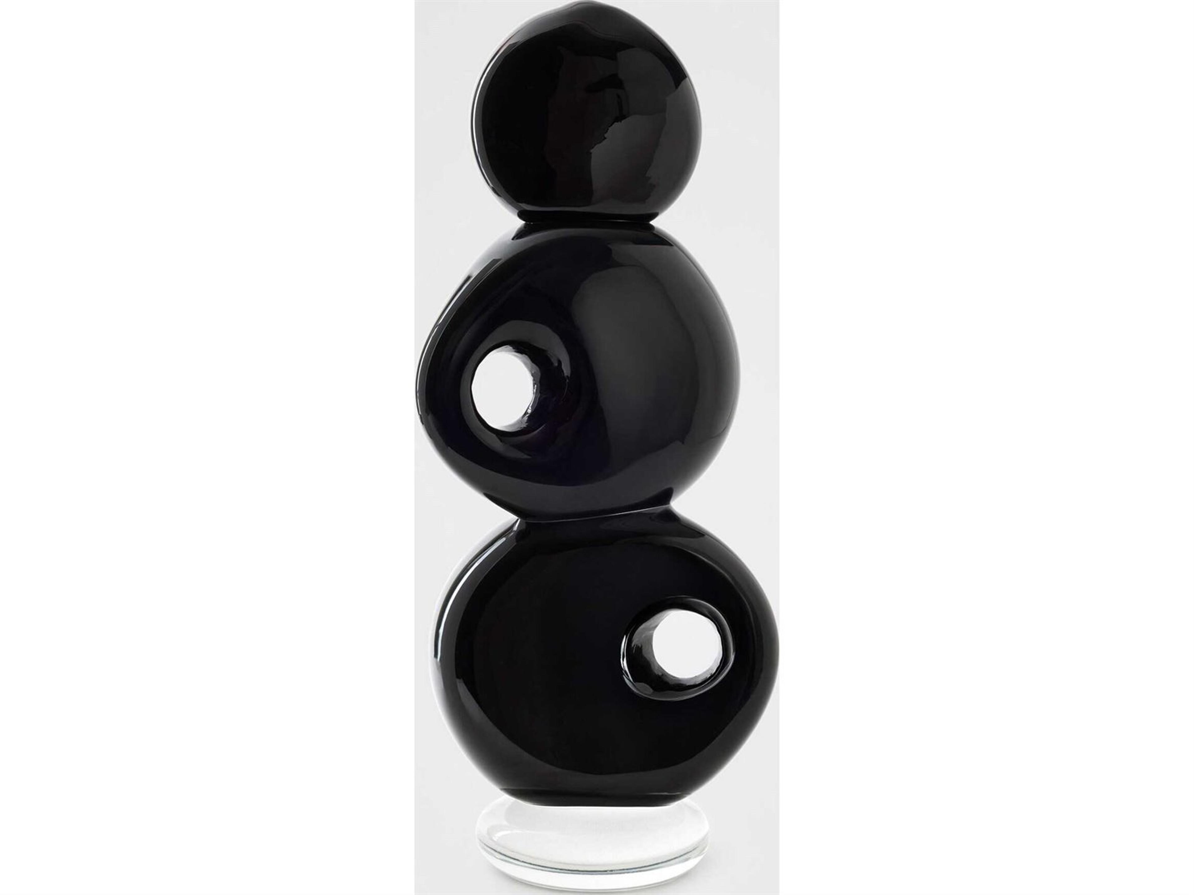 Global Views Icon Black Sculpture