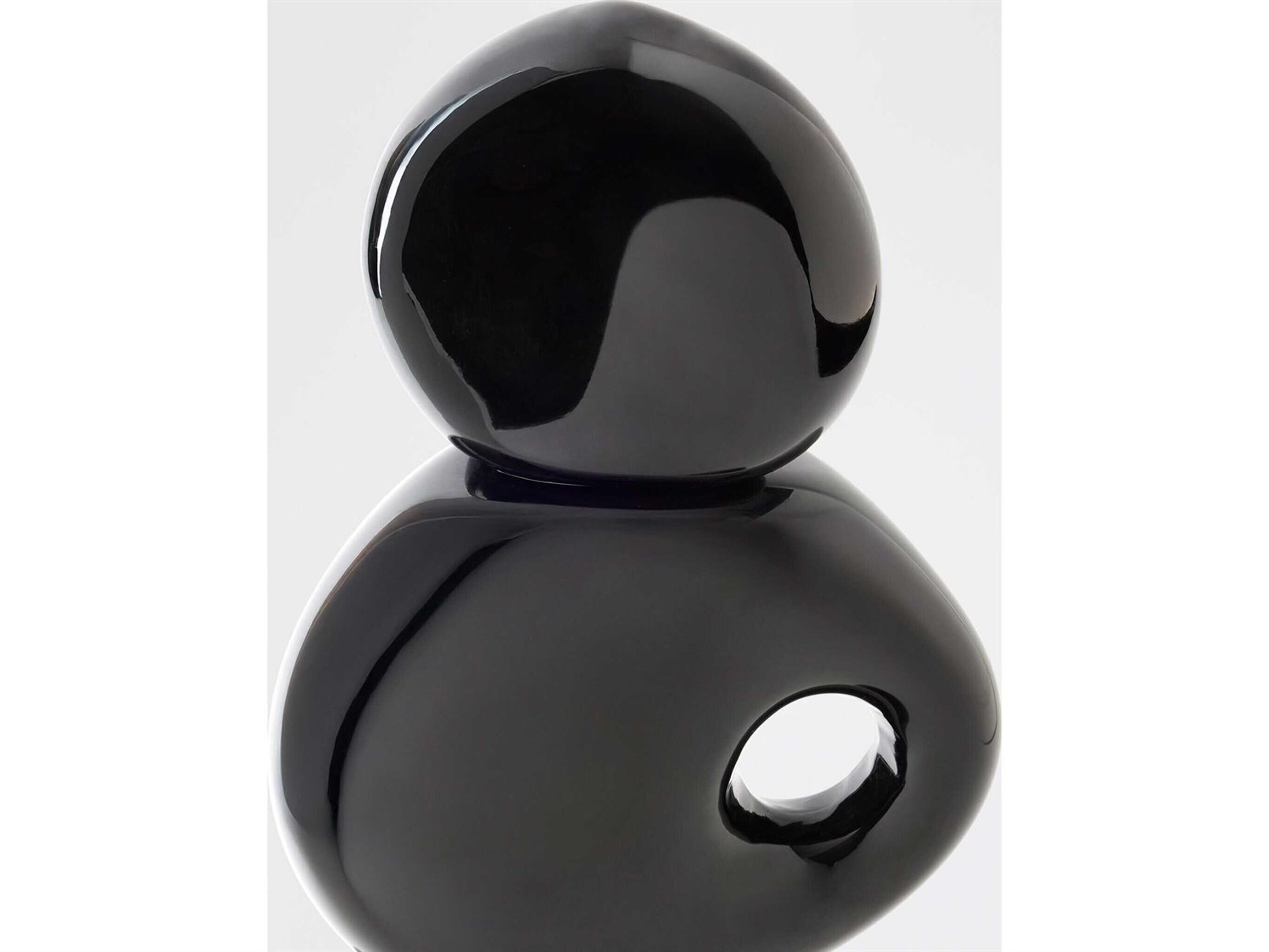 Global Views Icon Black Sculpture