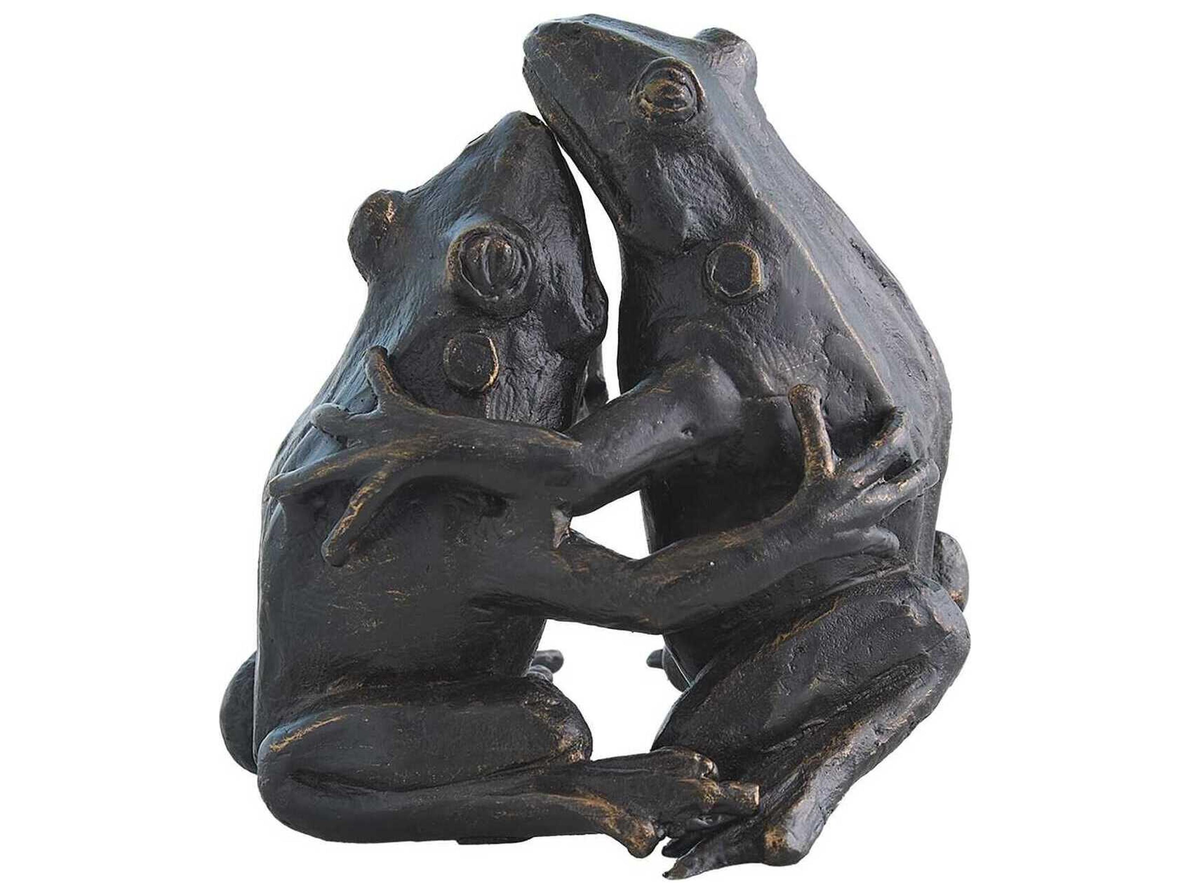 Hugging Frog Sculpture